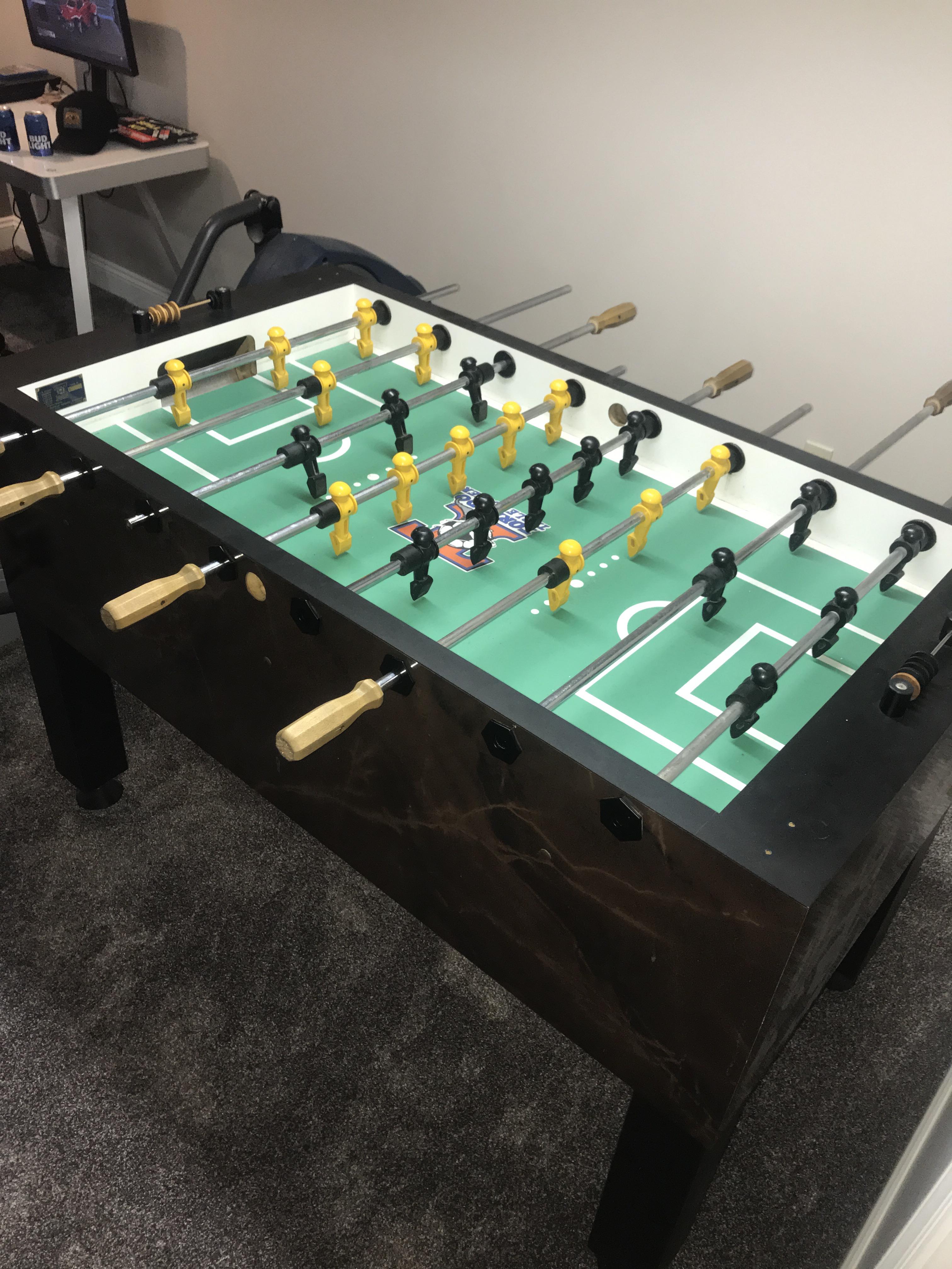 Anyone know what this table is worth? r/foosball