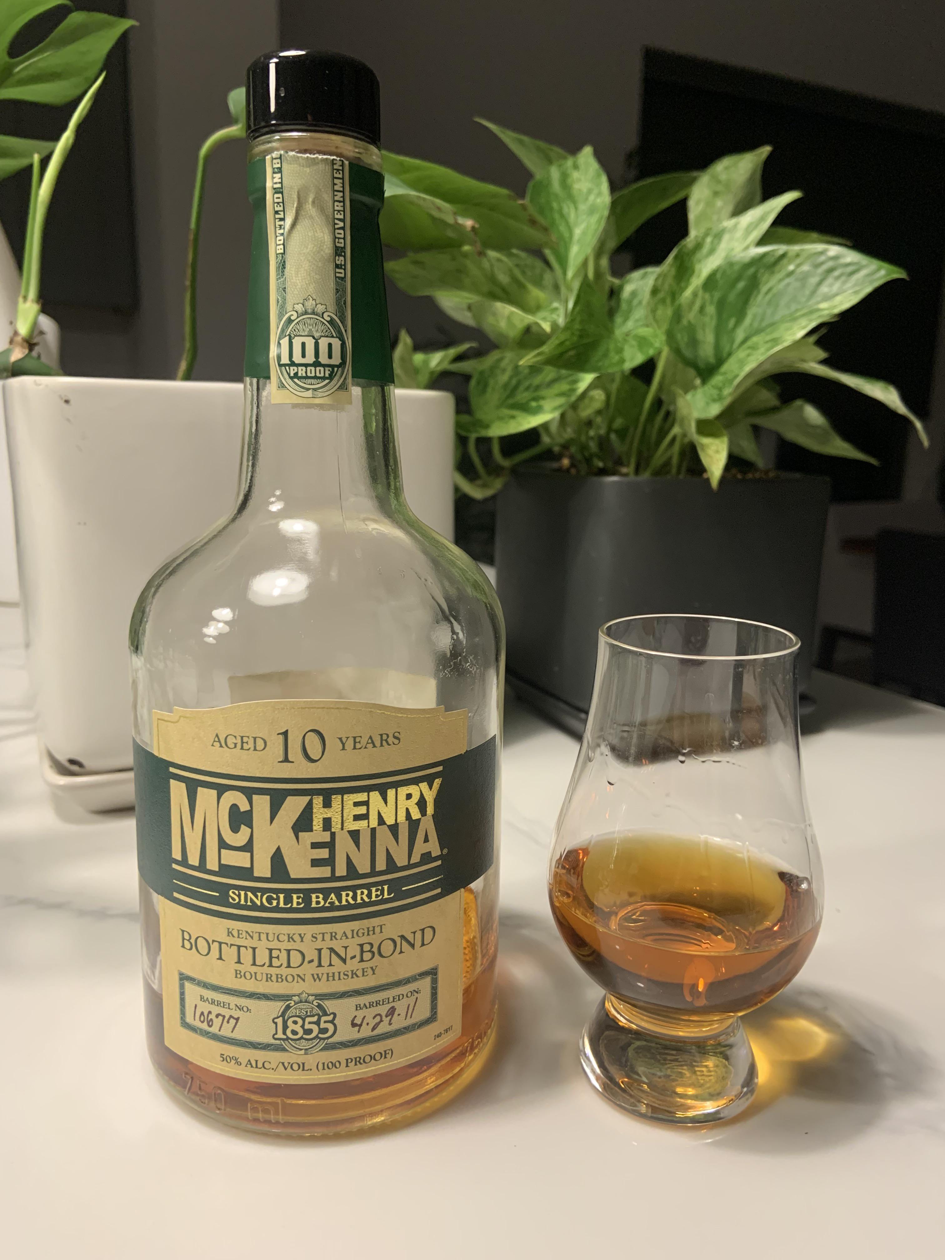 Henry McKenna 10 Year Single Barrel Bottled in Bond arizonabourbon