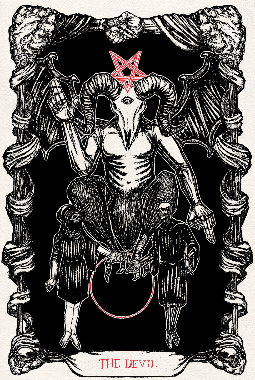 The Devil Tarot Illustration