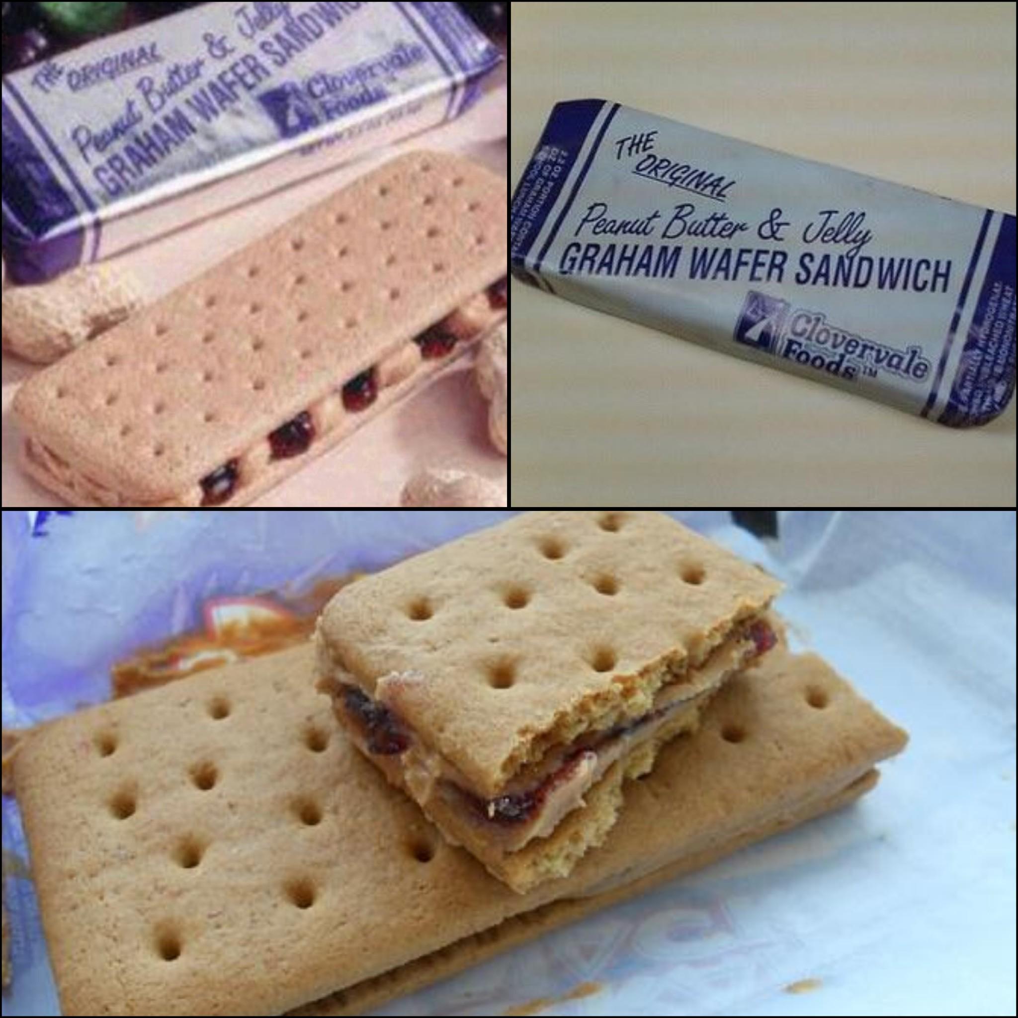 Cloverdale Peanut Butter & Jelly Wafers r/nostalgia