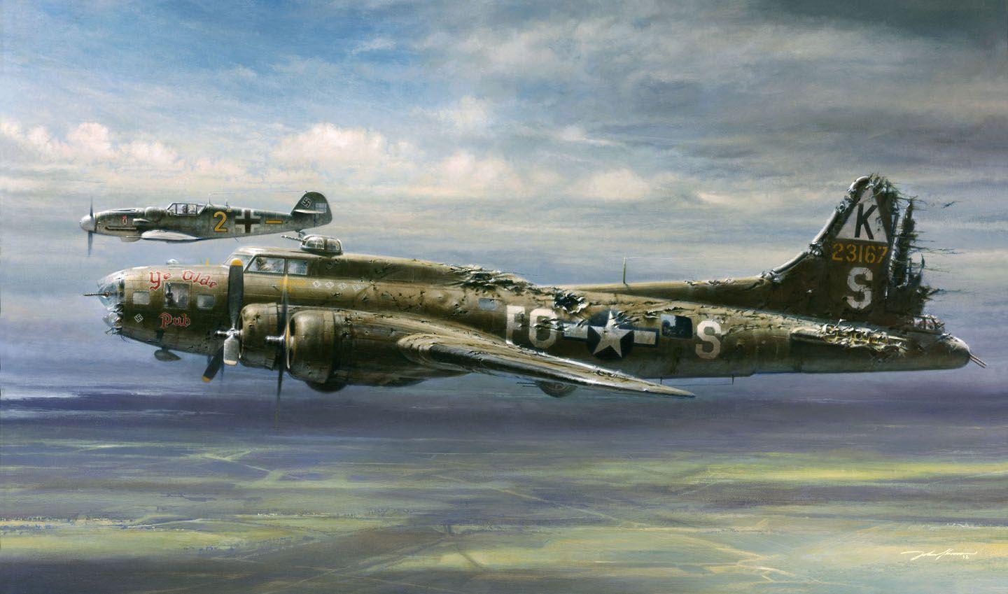 On December 20 1943 Franz Stigler came across a B17 but upon seeing
