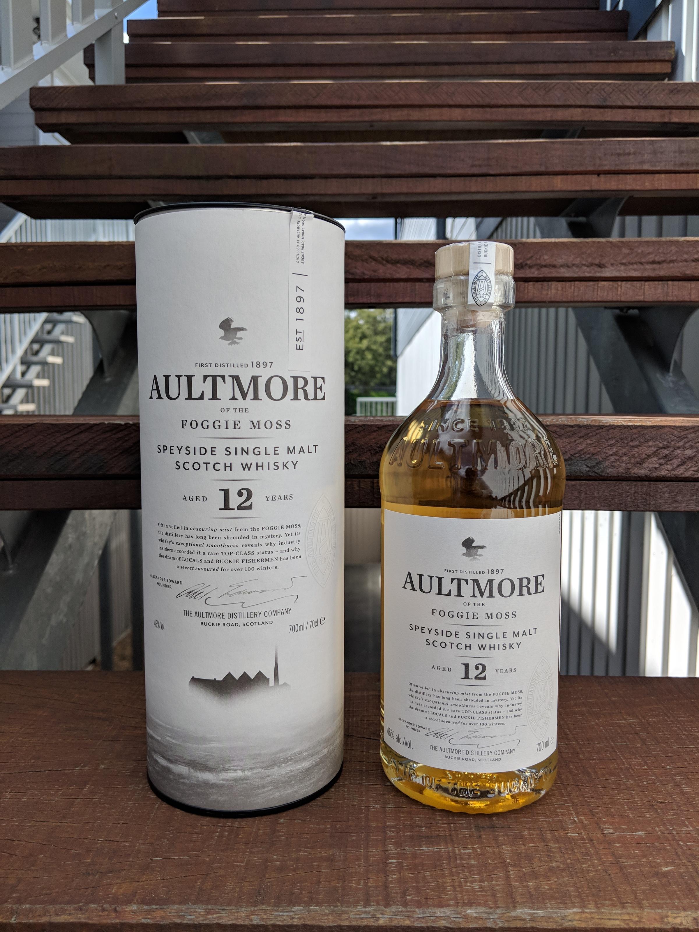 Aultmore 12 Speyside Single Malt Scotch Whisky Review r/Scotch