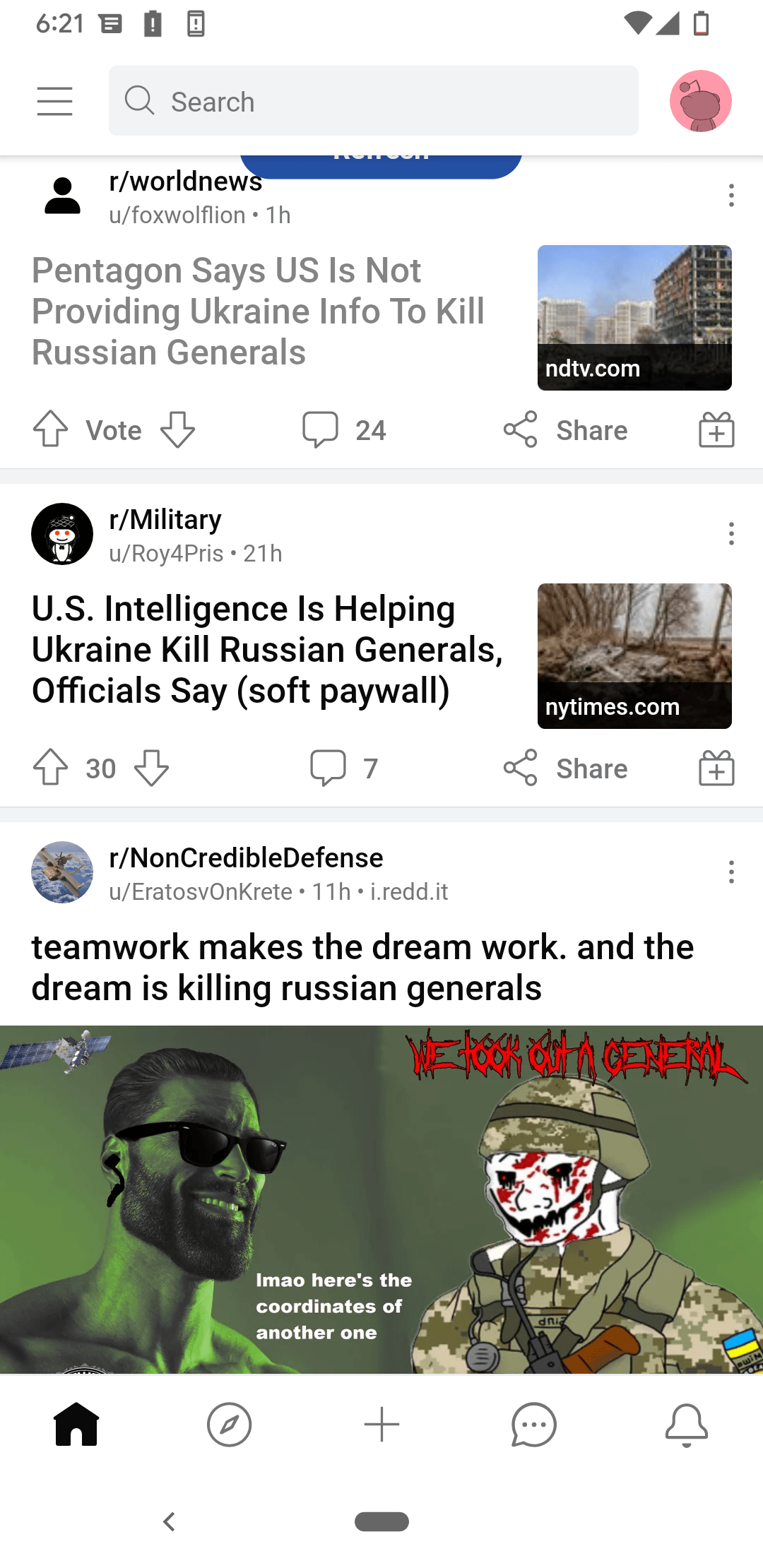 I love Reddit, and I love NCD NonCredibleDefense