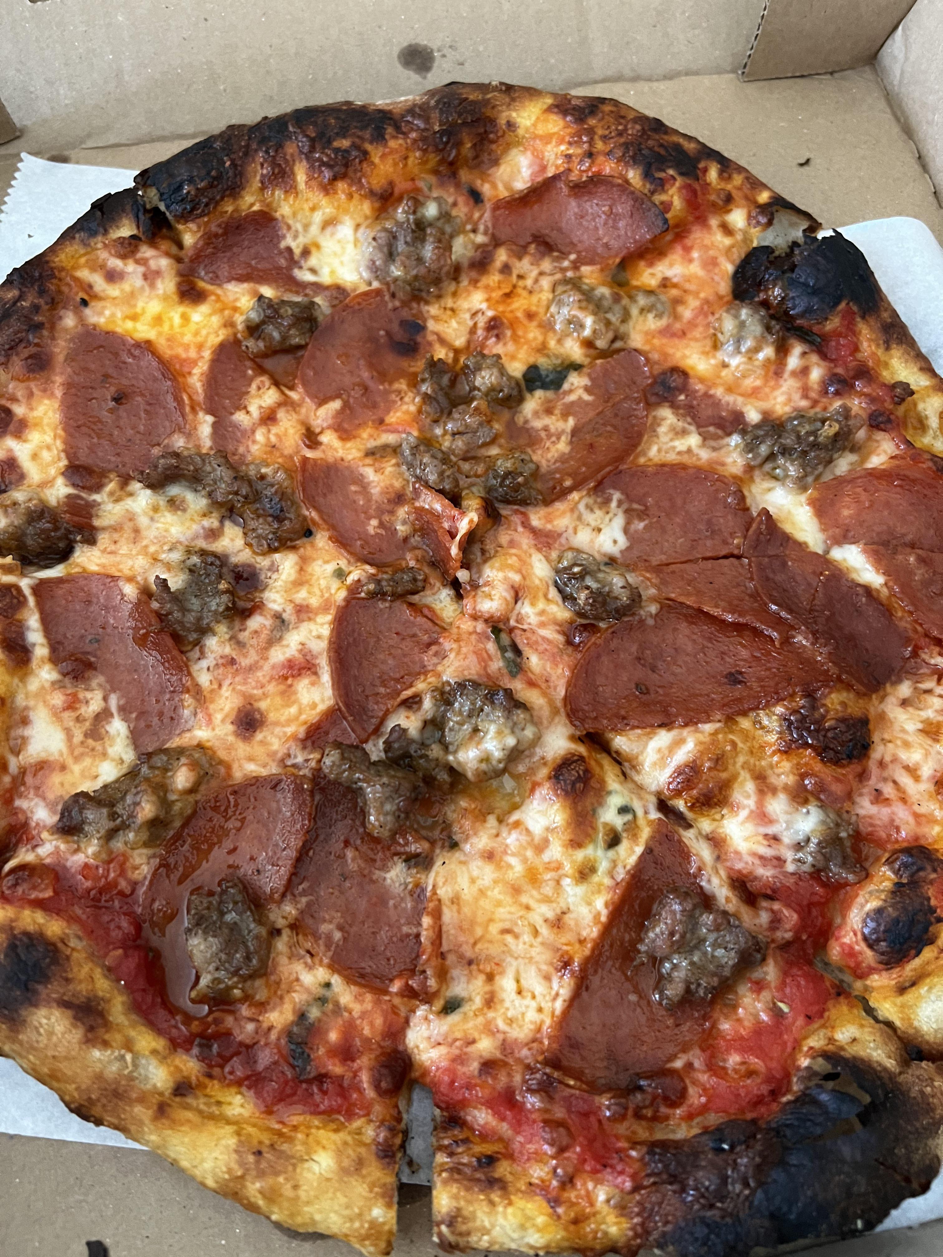 Gladiator pizza from Luggage Room in Pasadena r/FoodLosAngeles