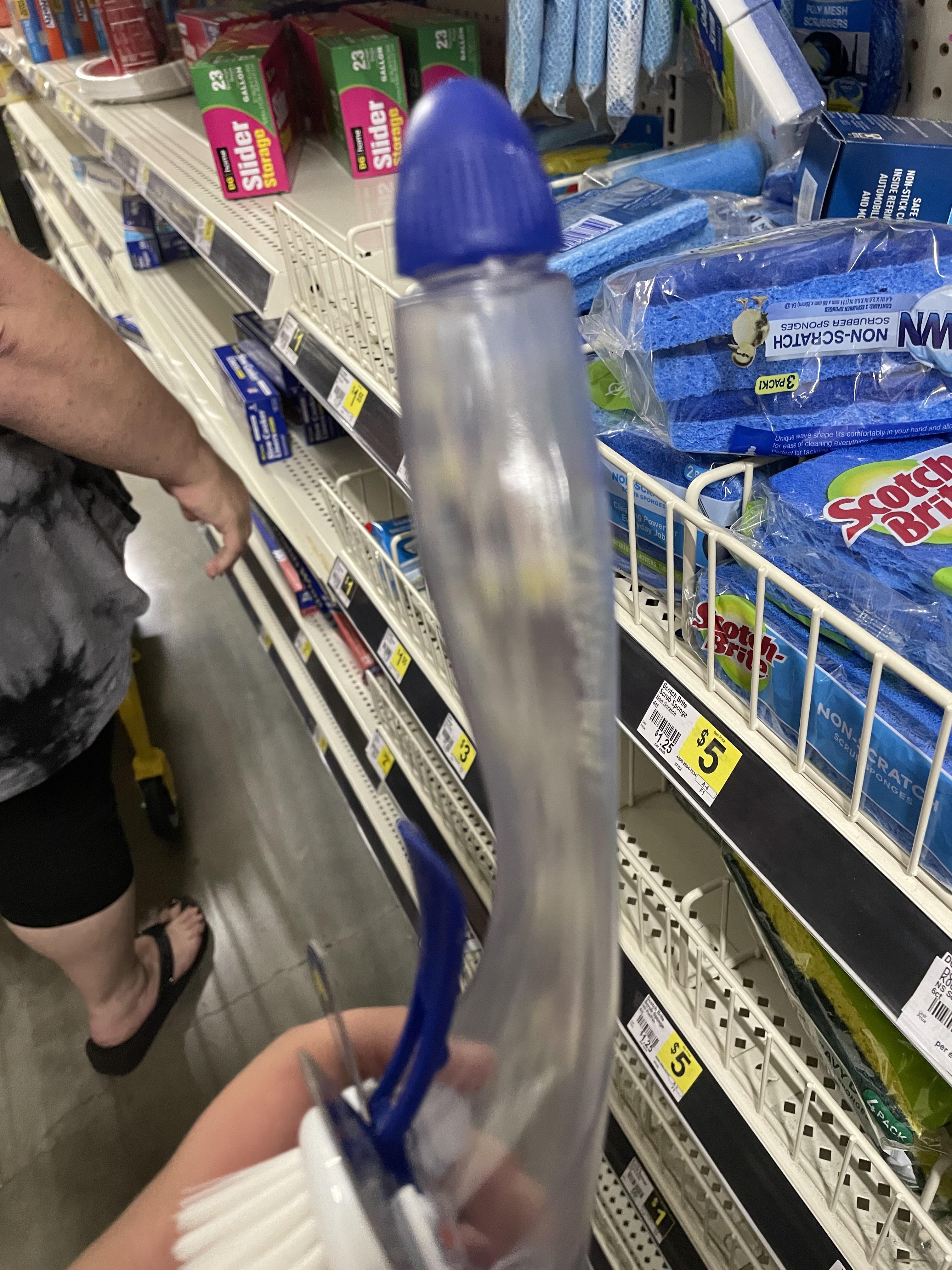 Found this toilet scrubber in Dollar General r/Suspicious