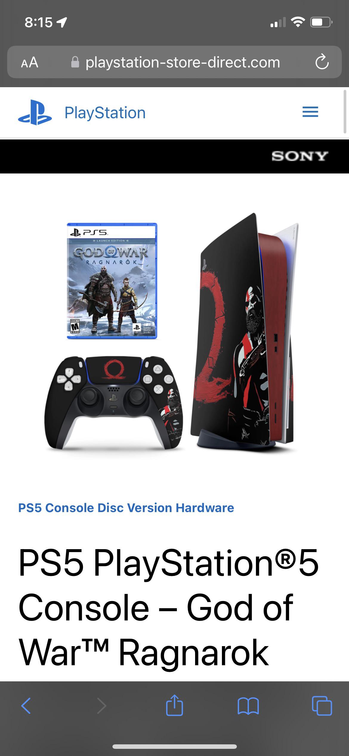 Is this GoW Edition Console legit? r/playstation