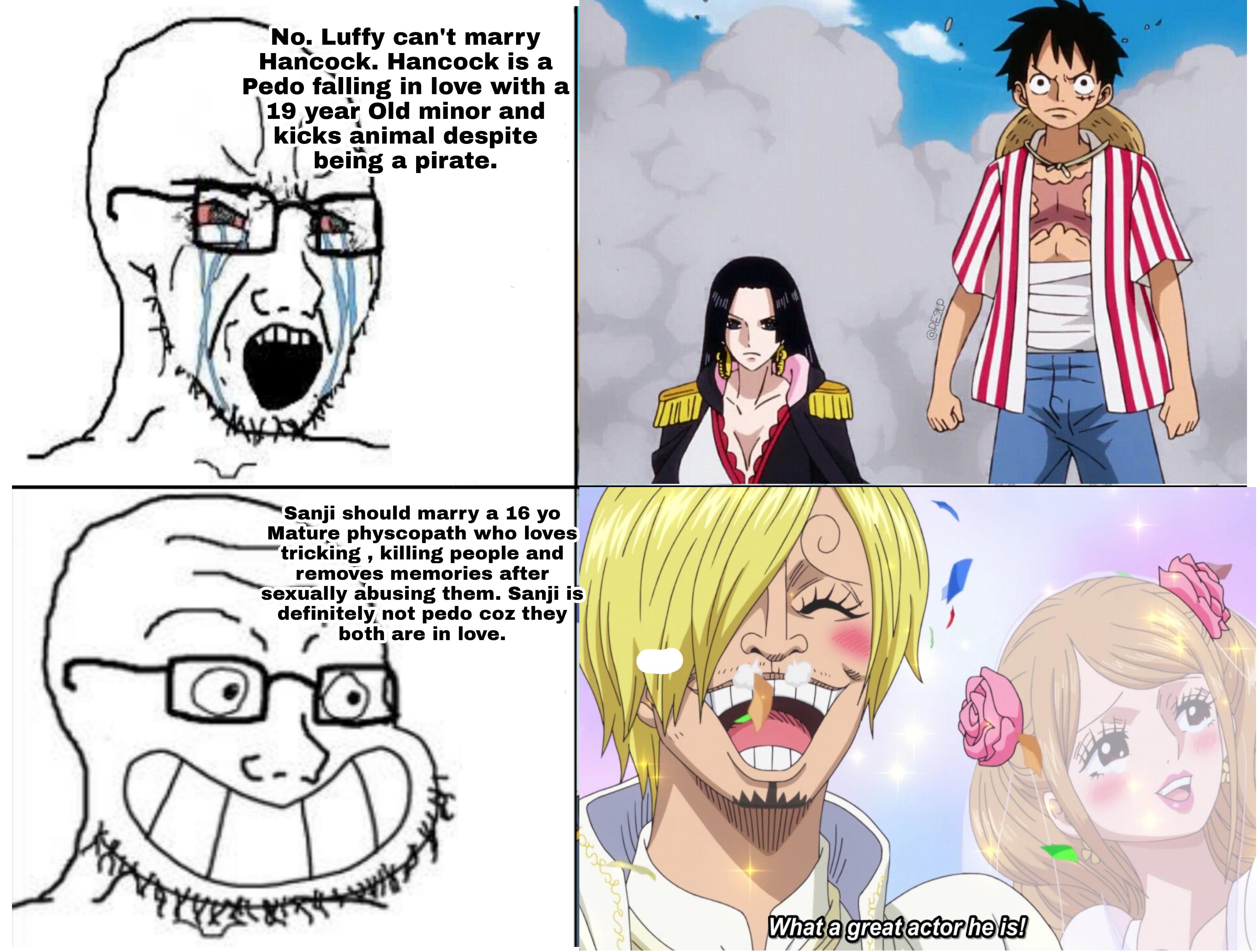 I hate how this fanbase drags Luffy for everything they want to justify