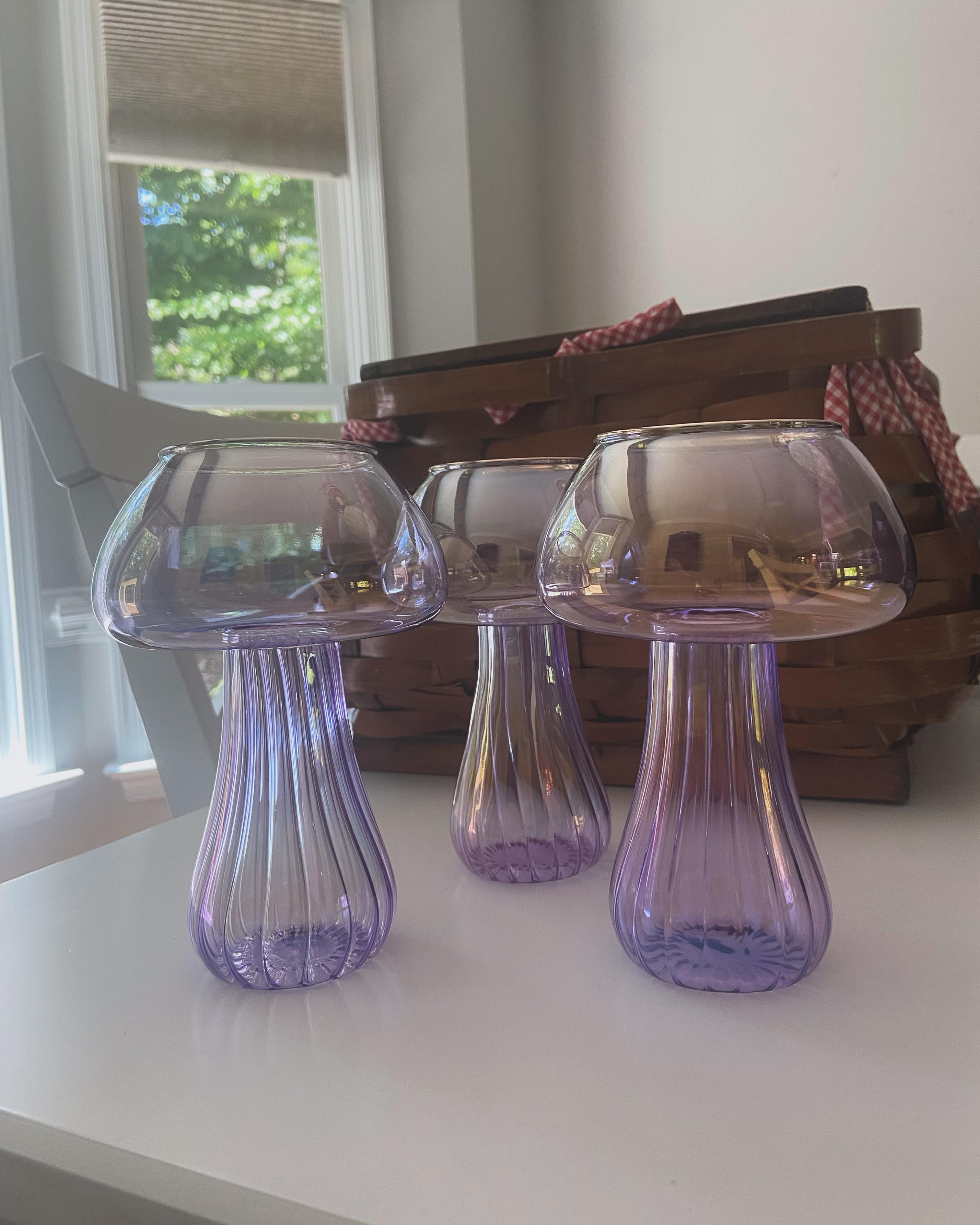 I didn’t get these mushroom cocktail glasses when I was at HomeGoods