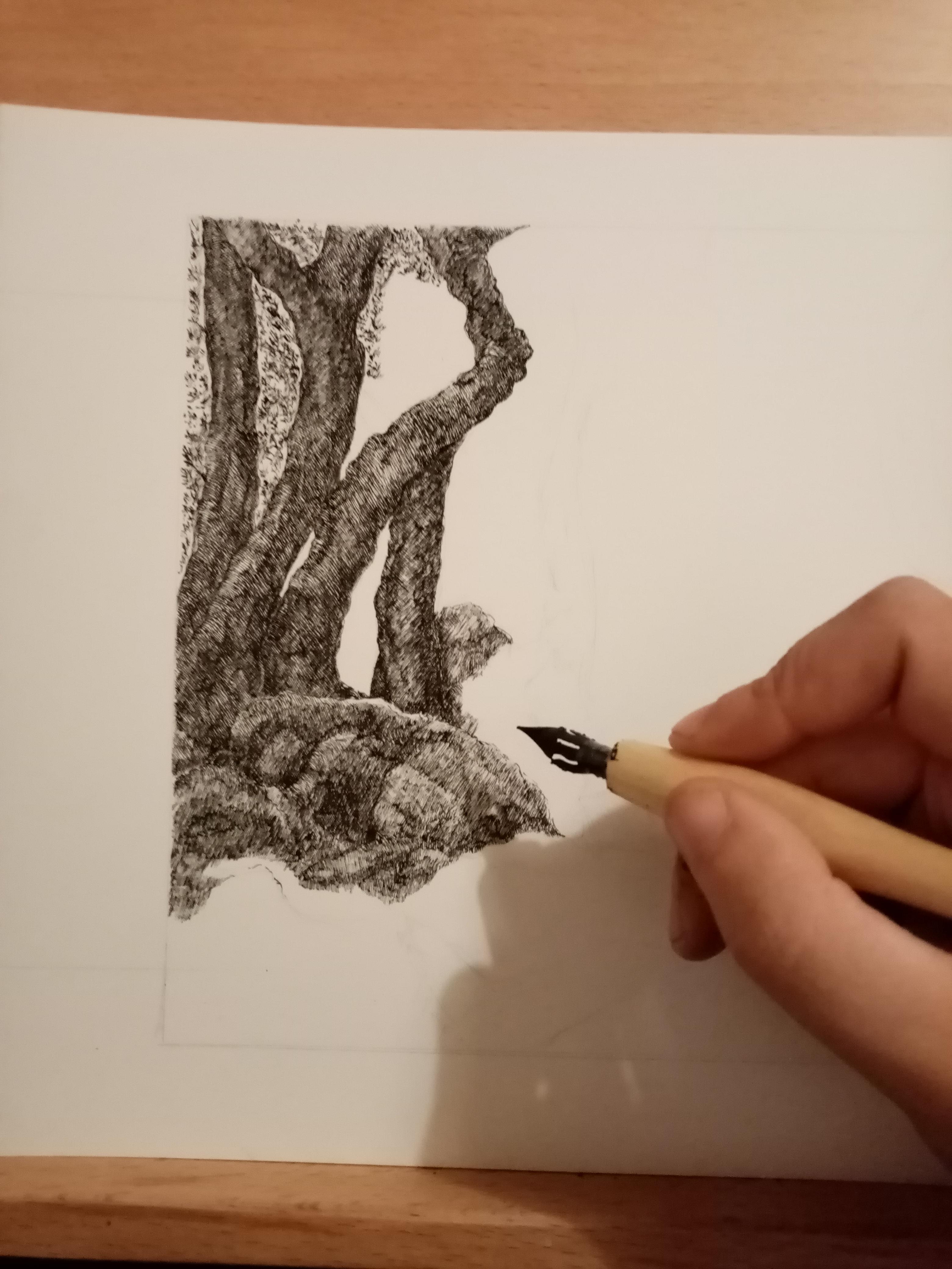 Thoroughly enjoying working with dip pens. ・ popular.pics ・ Viewer for