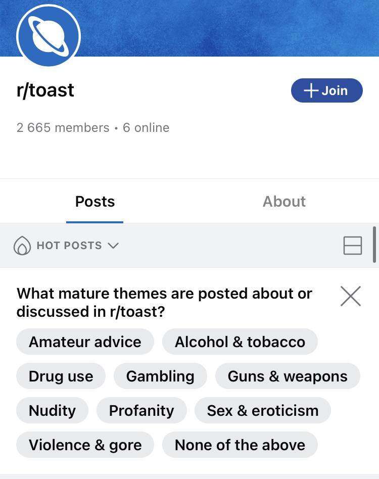 drug use r/toast