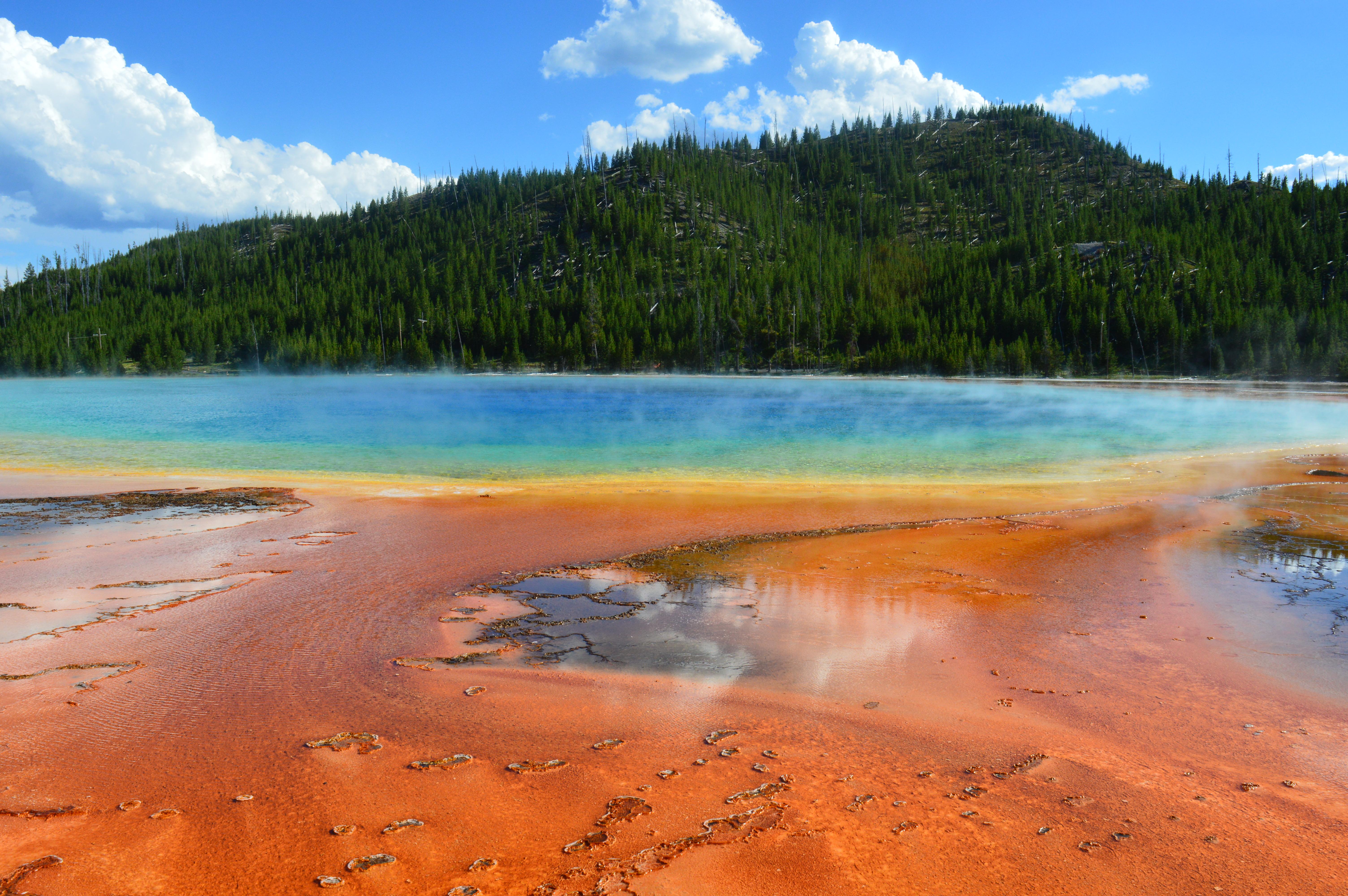 Grand Prismatic Spring, Yellowstone National Park, Wyoming [OC][6016 x