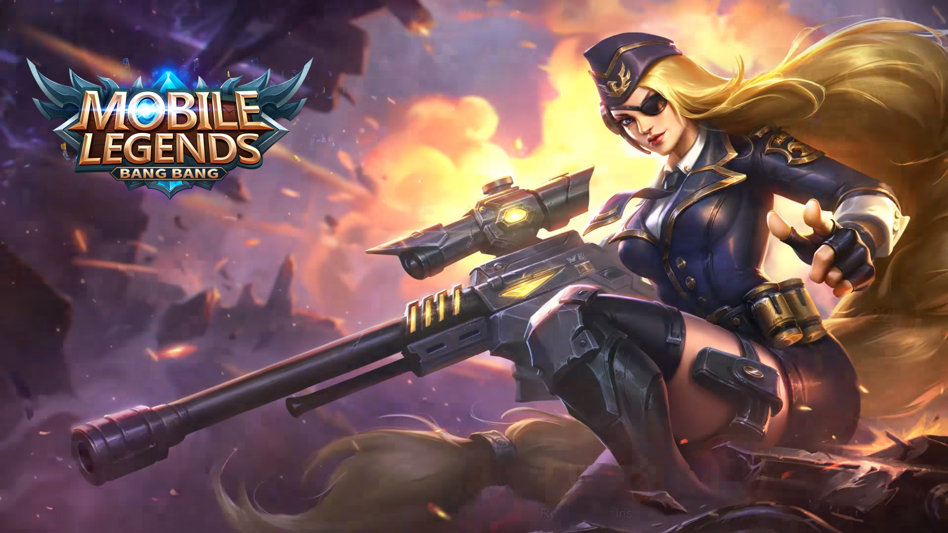 [New Skin]Lesley General Rosa mobilelegends