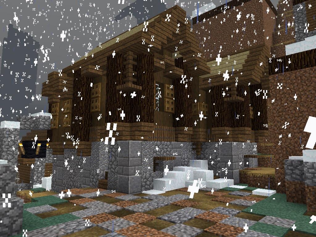 A house in the spruce village I’m transforming r/Minecraft