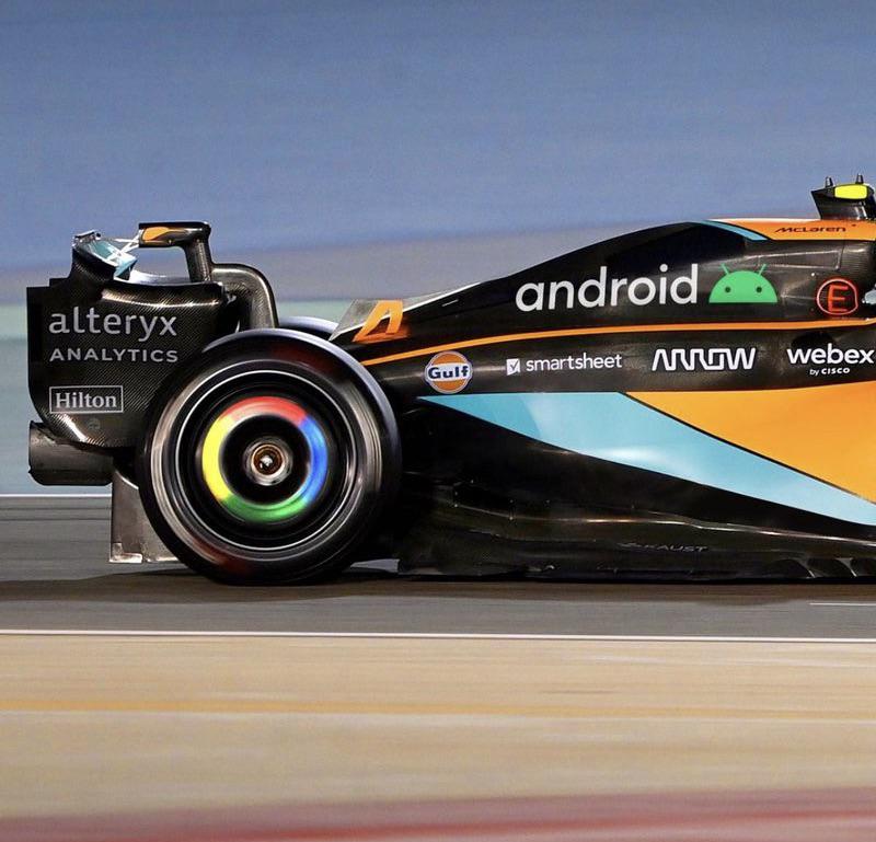 McLaren to run Google Chrome wheel covers formula1