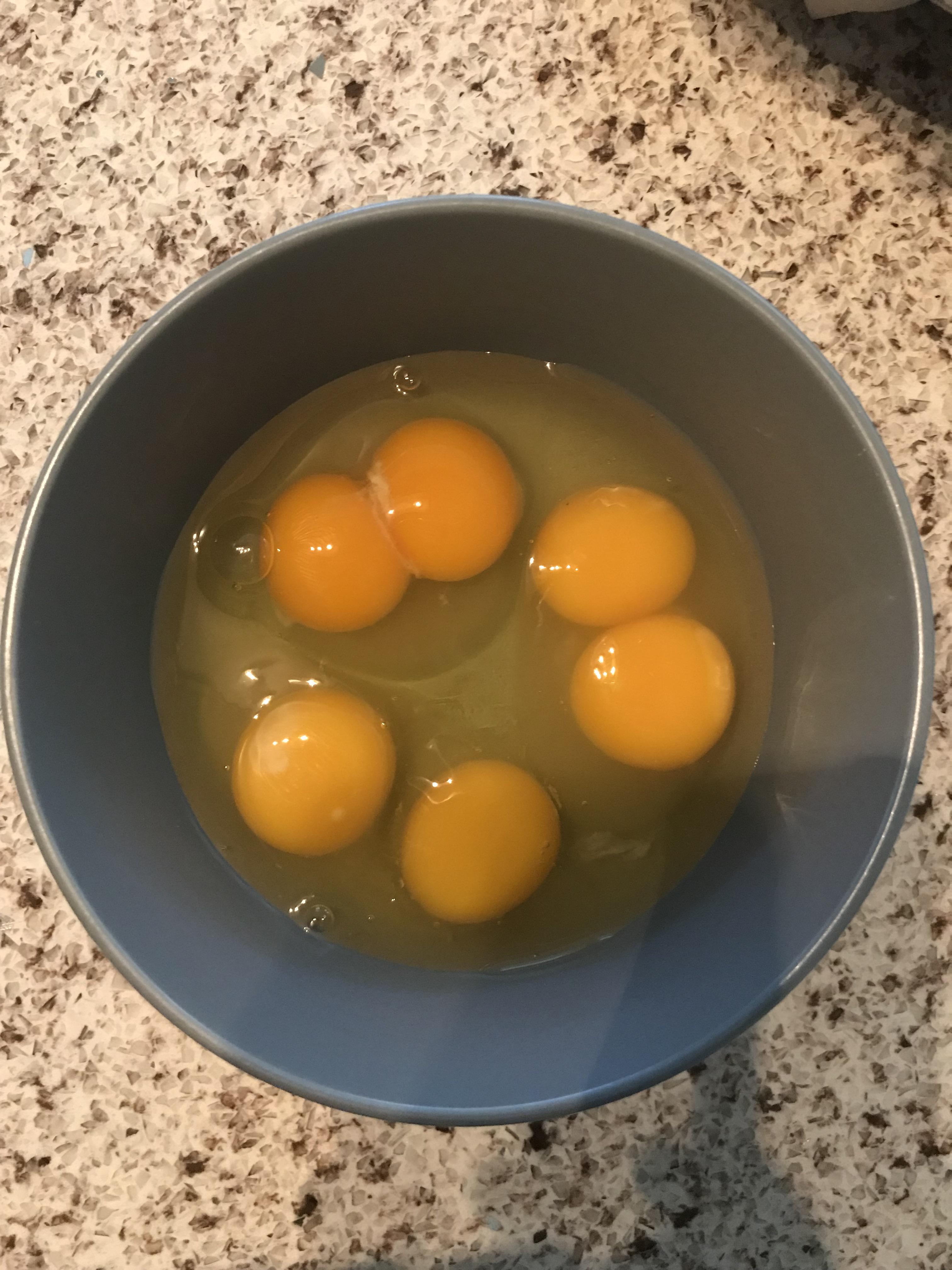 All three of my eggs this morning had double yolks mildlyinteresting