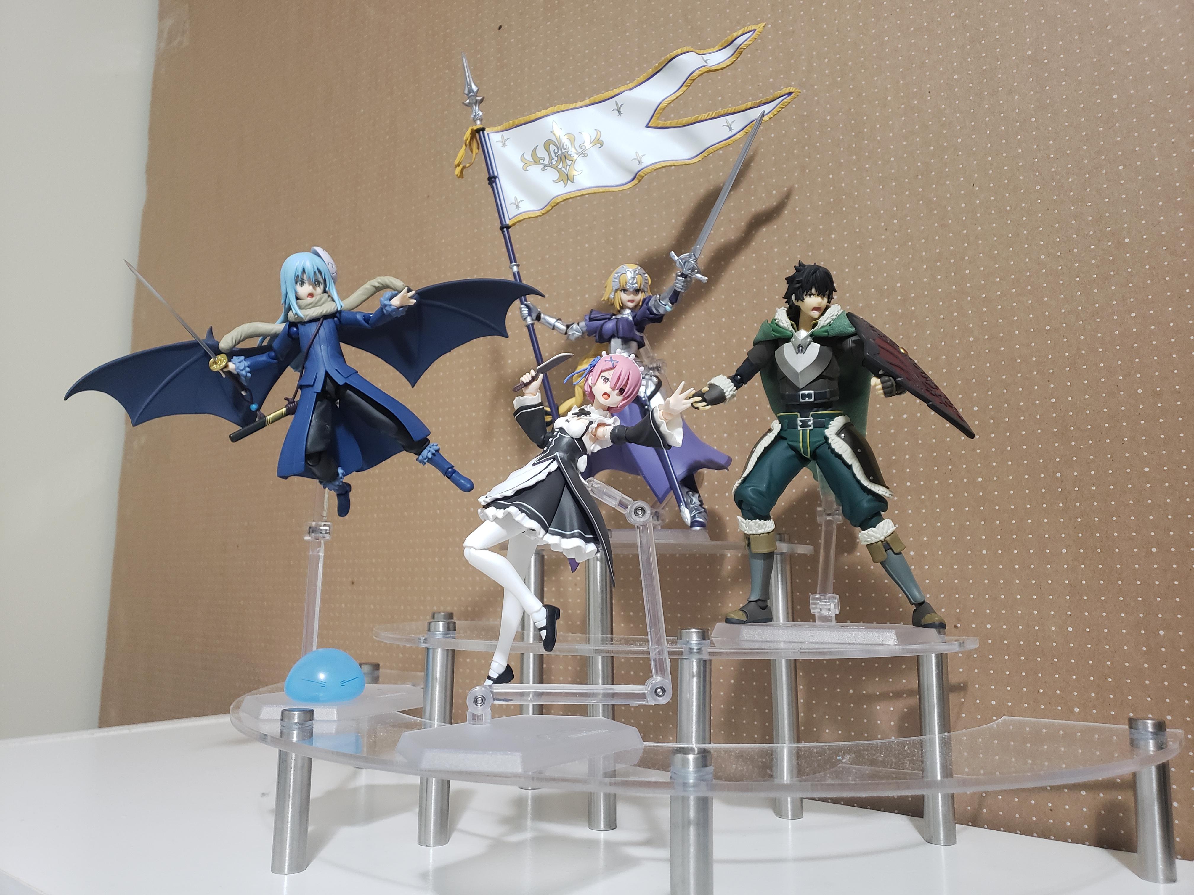 My very FIRST Anime figma figures in full display from my BBTS Haul