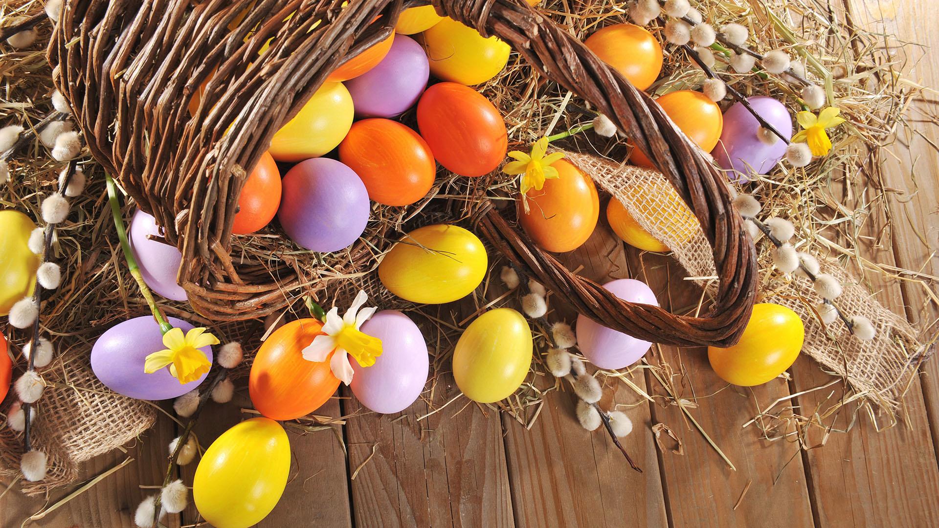 Colorful Easter Eggs [1920×1080] HD Wallpapers