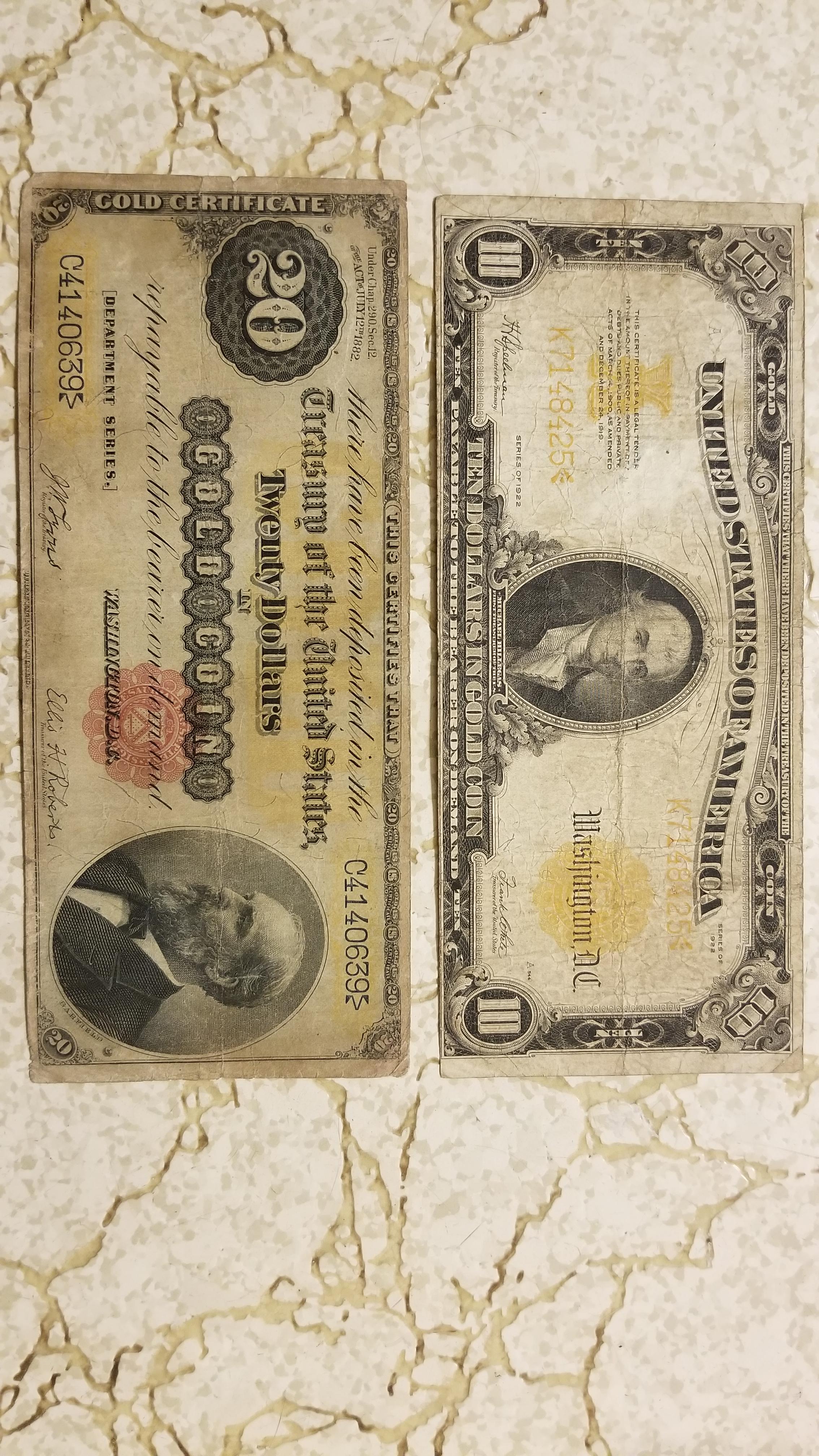 Old Bills Price Check r/papermoney