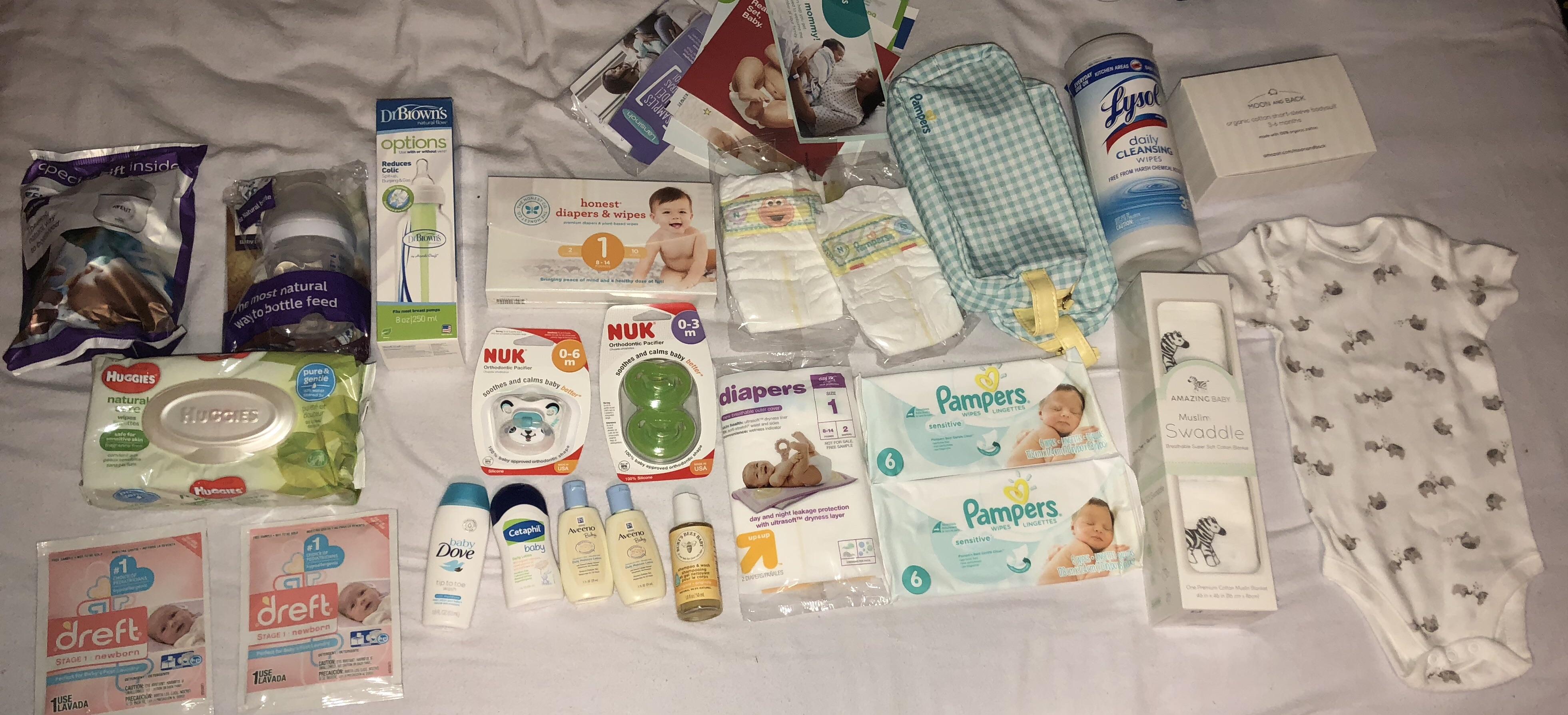 Finally got my Amazon/Target registry gifts! BabyBumps