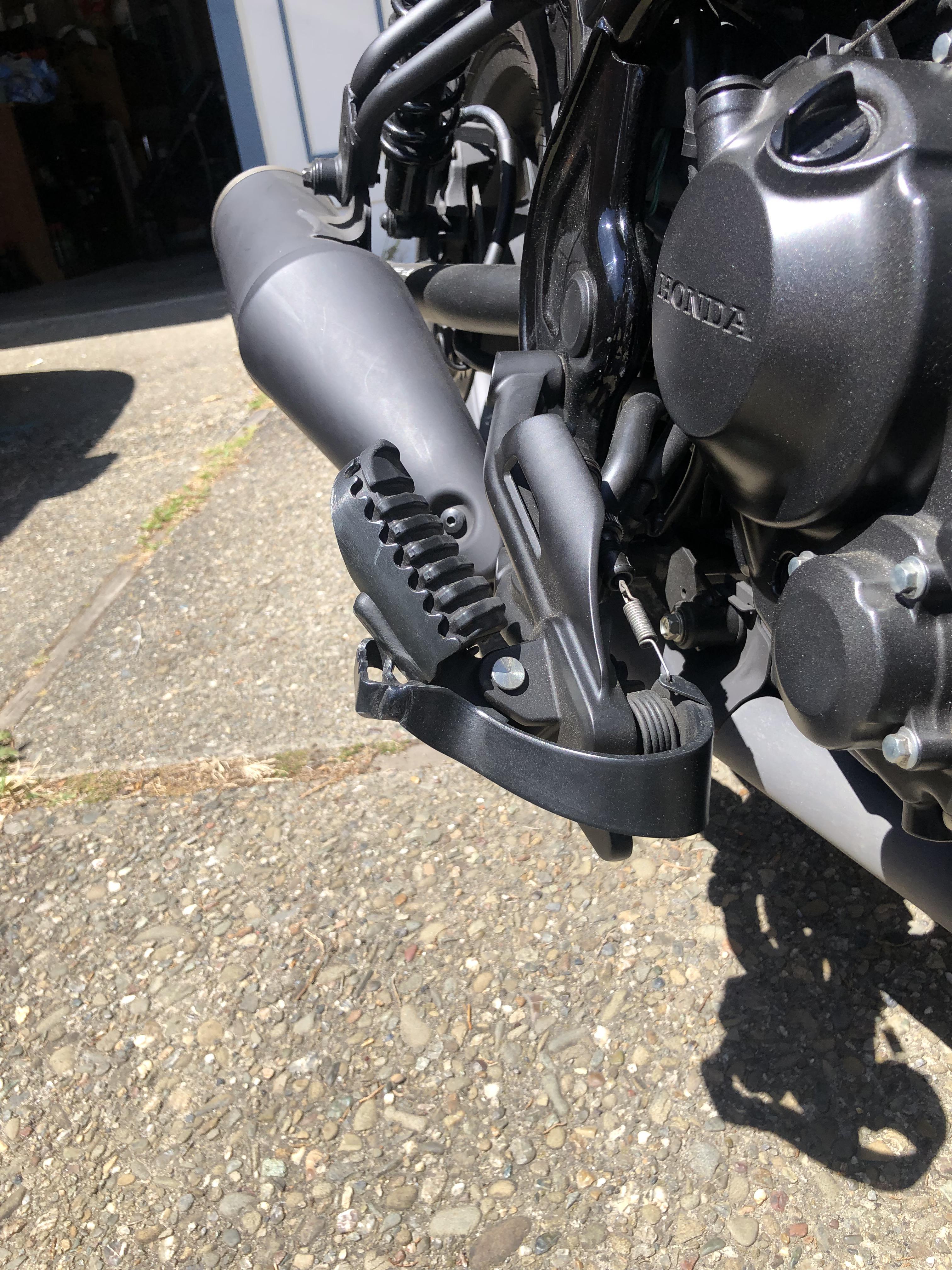 New bike with a new bent rear brake pedal! r/motorcycle