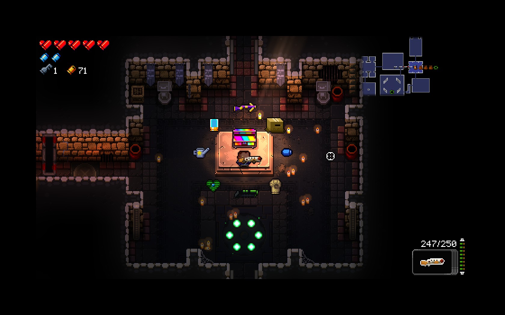 That was my first time I just really wanted to open a brown chest