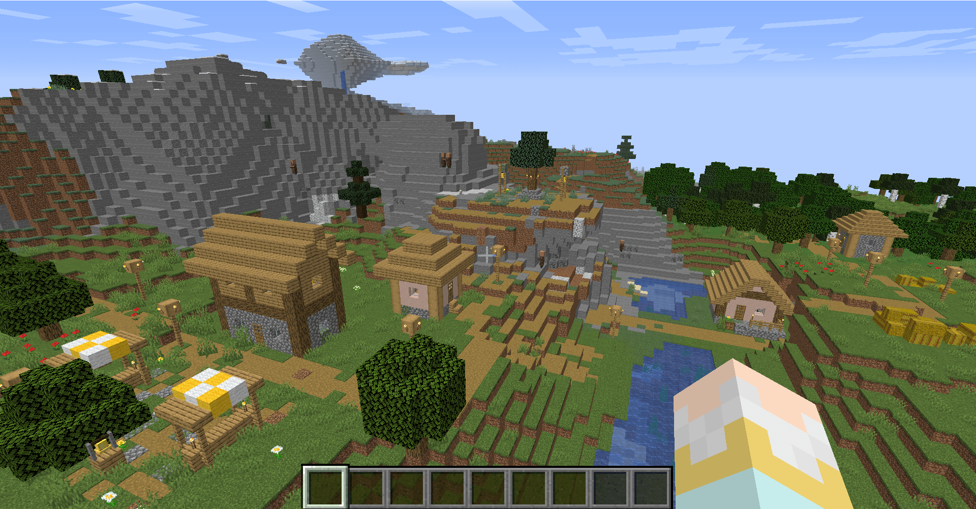 Minecraft Large Plains Biome Seed