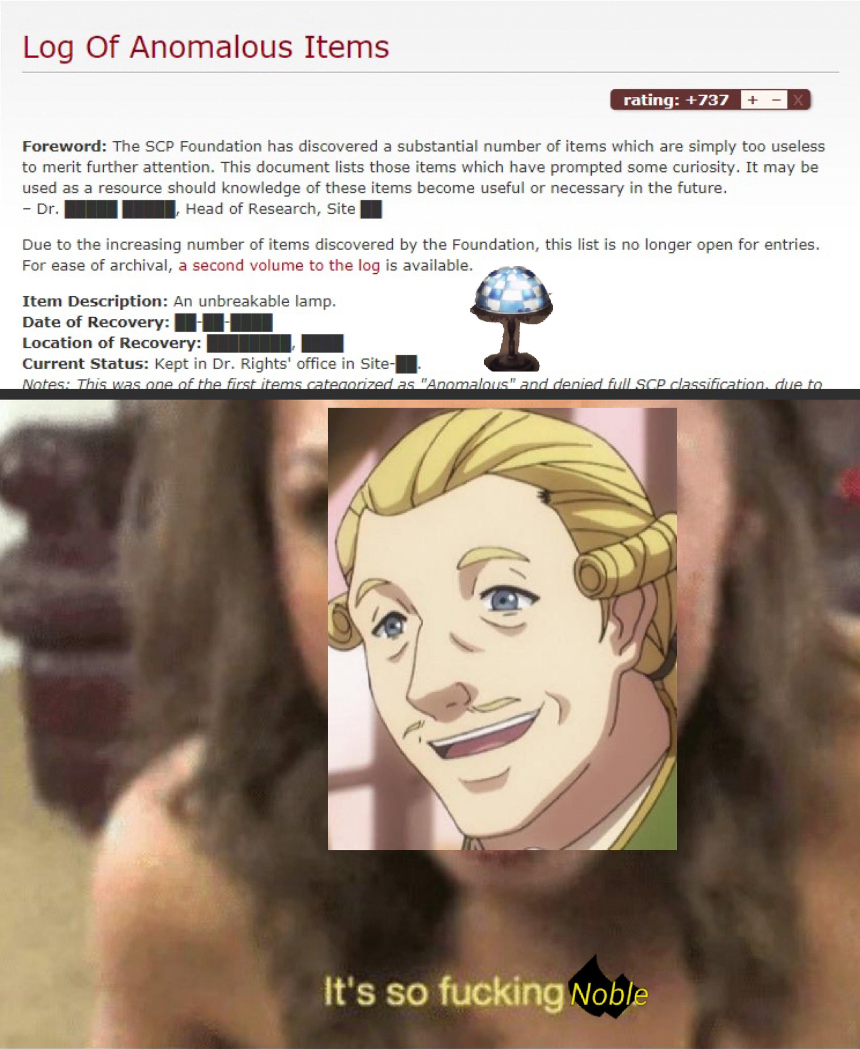 A dank meme stolen from site 19 overlord
