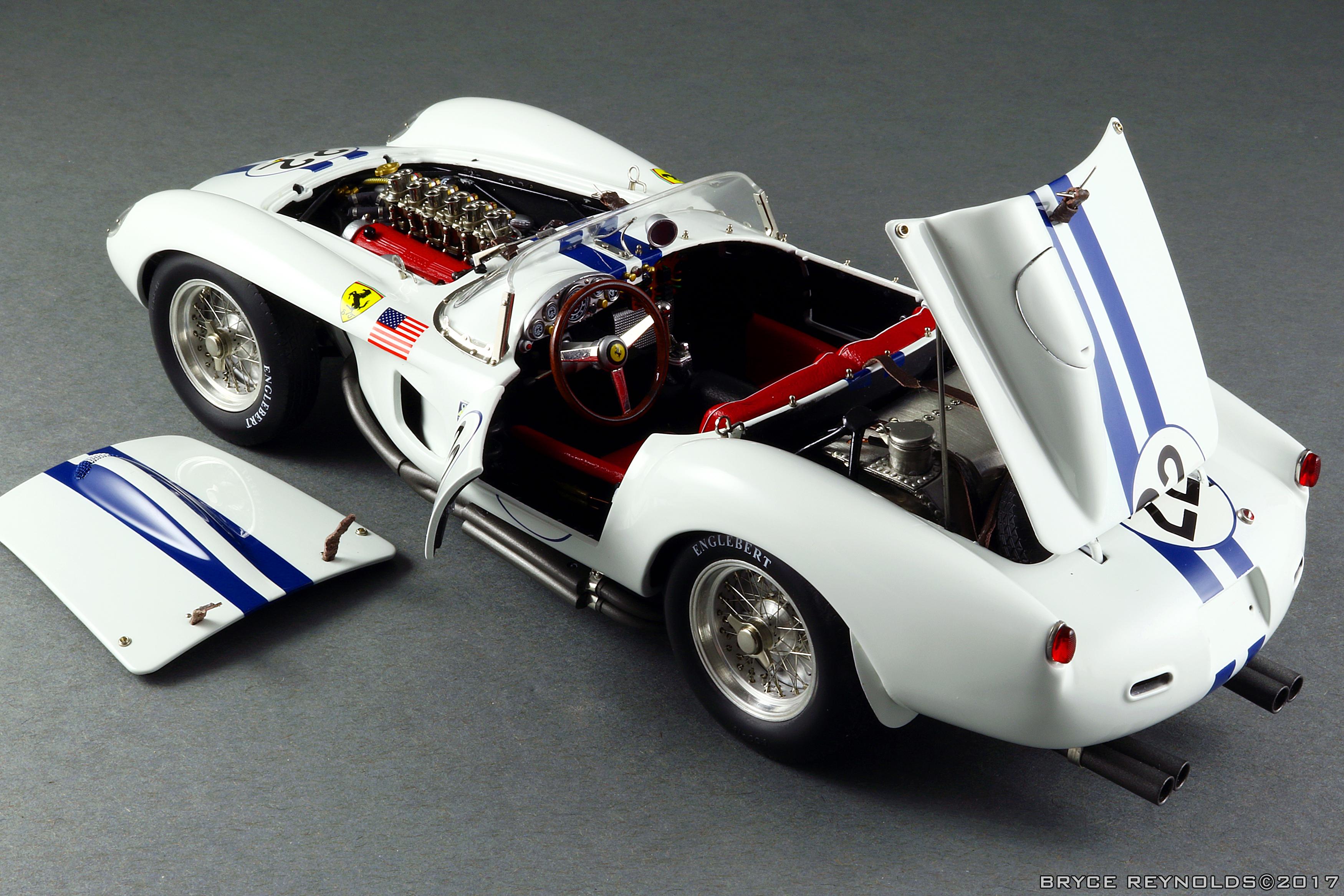 [CMC] [118] Ferrari 250 TR Opened Up [OC] r/Diecast