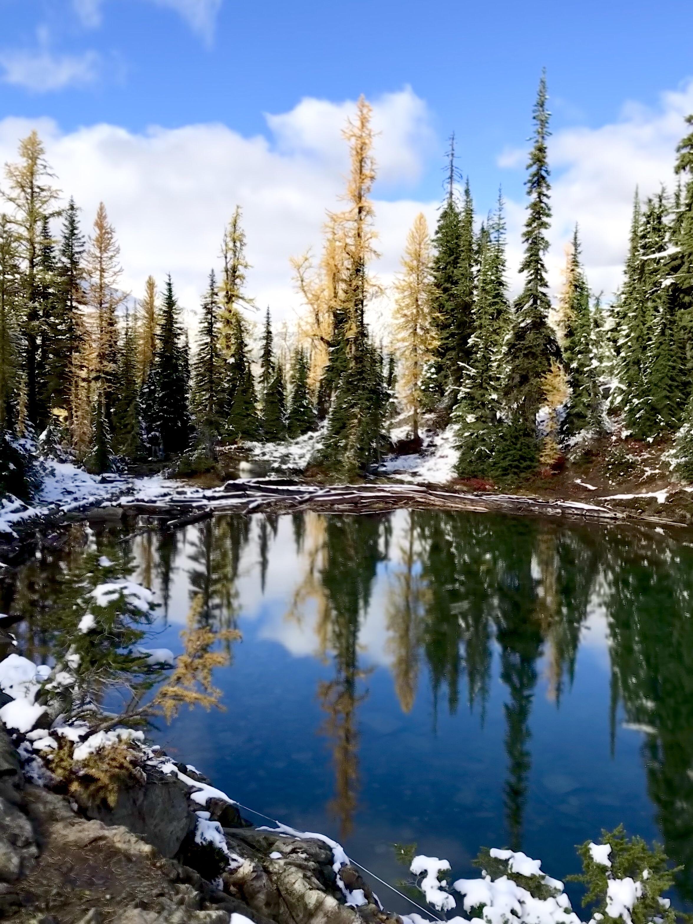 Blue Lake, North Cascades r/pics
