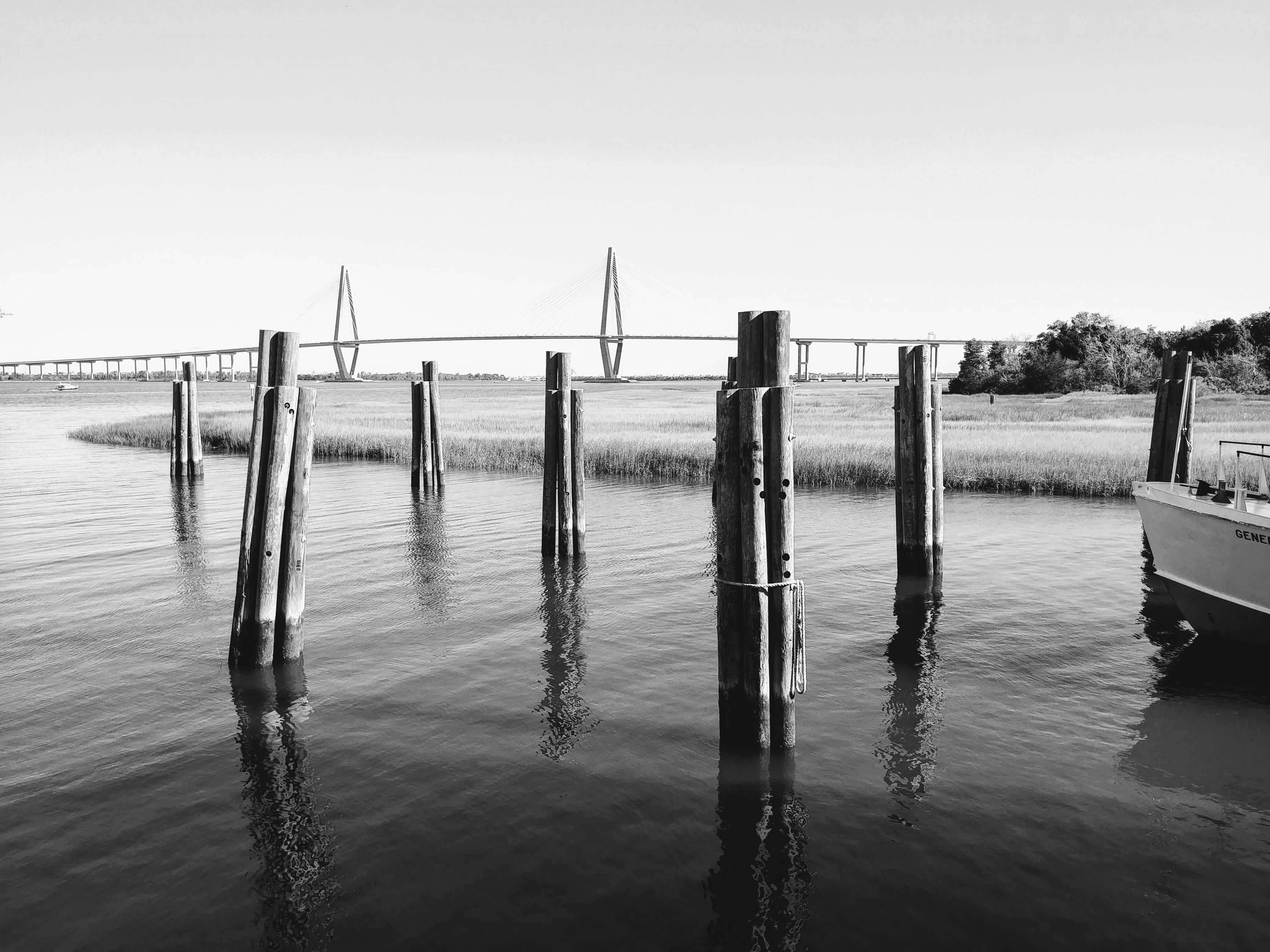 Mt Pleasant SC... Ravenal Bridge in the distance r/pics