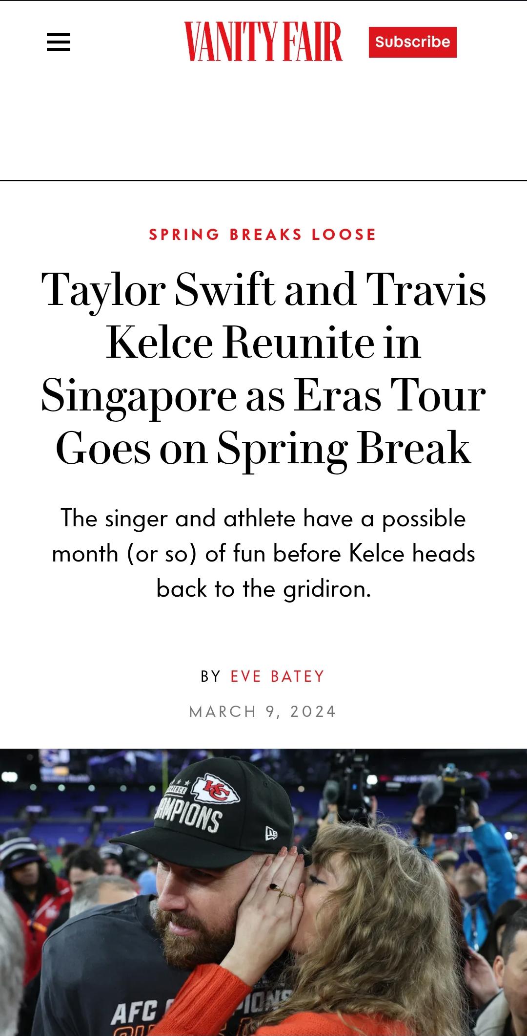 Spring break...moment of truth. r/TravisKelceSnark(03)