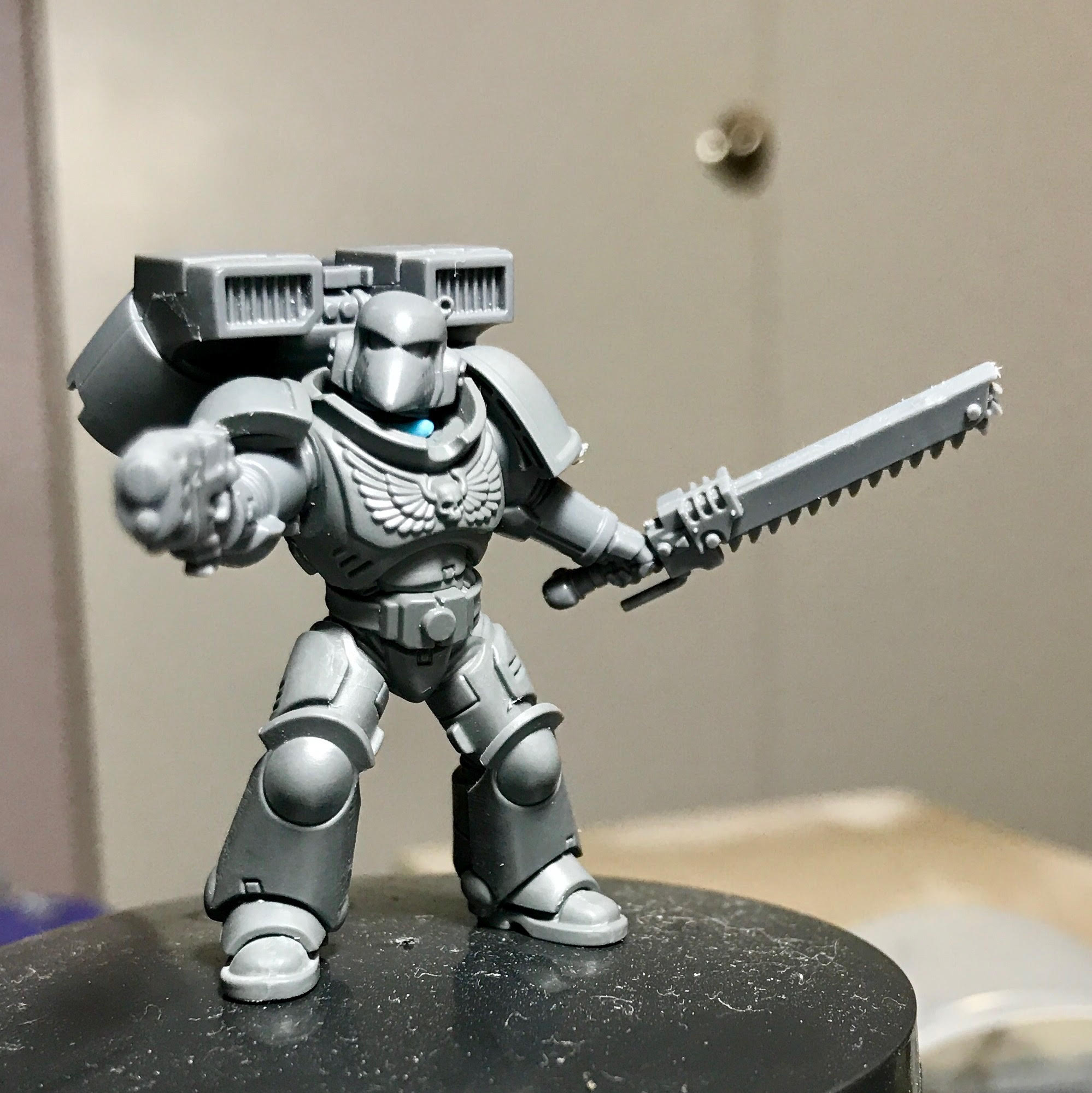 Truescale "Primaris" Assault Marine r/Warhammer40k