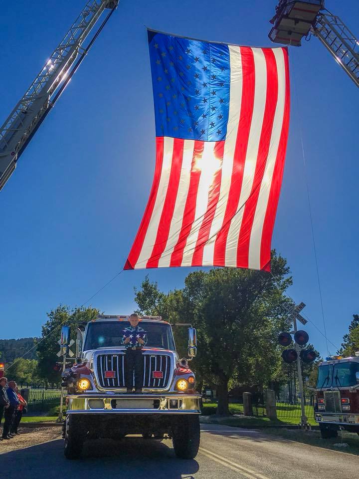 The death of a firefighter in the line of duty in smalltown America