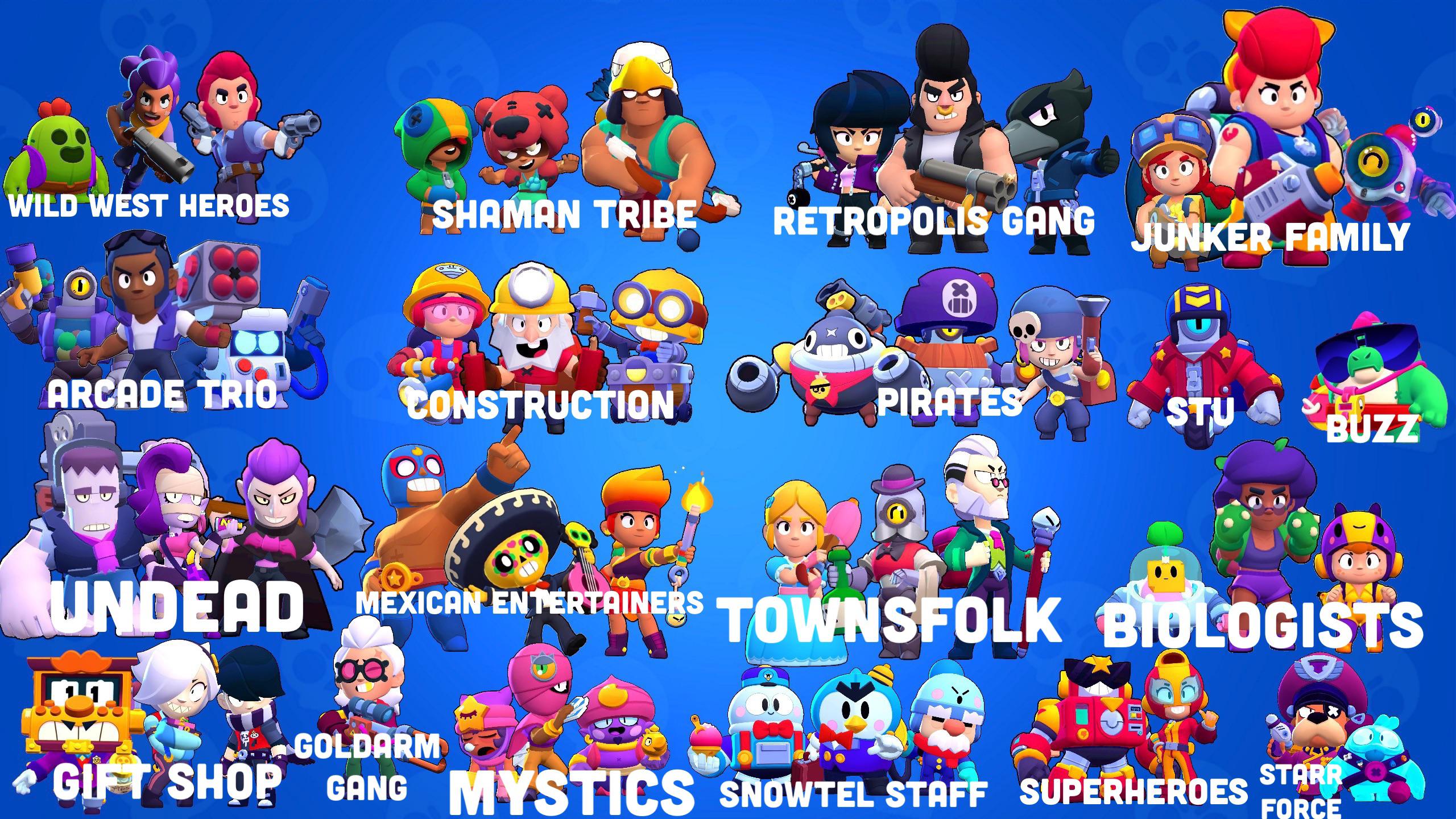 UPDATED BRAWLER TRIOS//Buzz and Griff r/Brawlstars