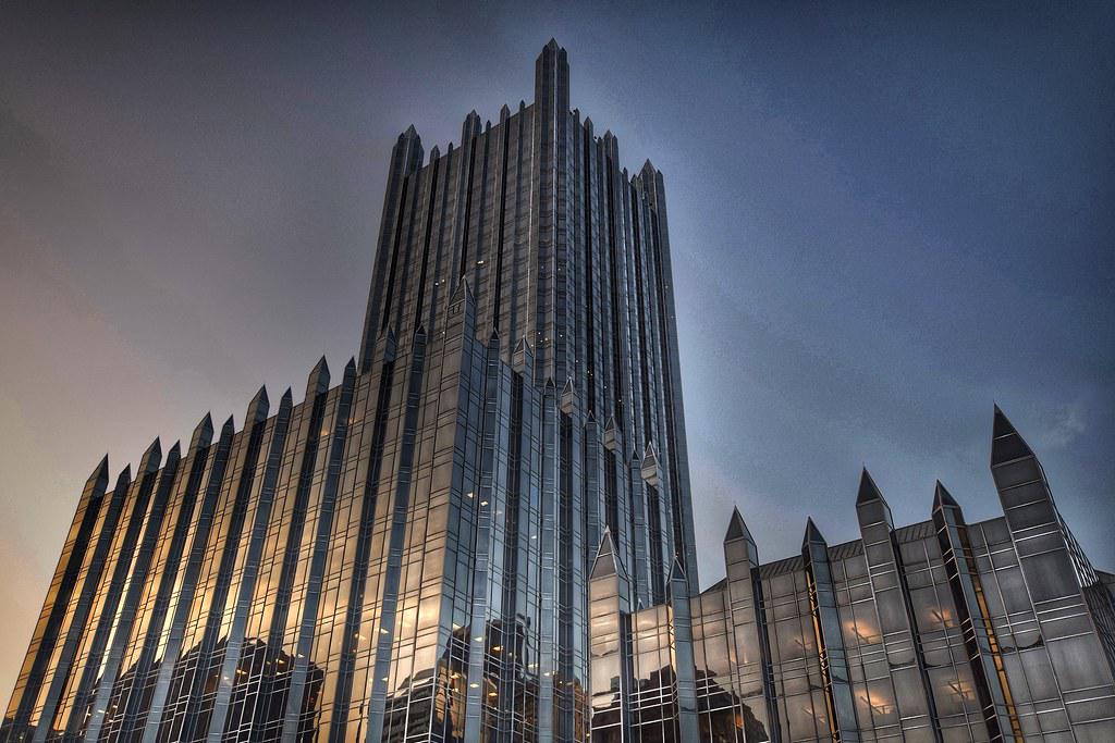 PPG Place, Pittsburgh, Pennsylvania, by Philip Johnson and John Burgee
