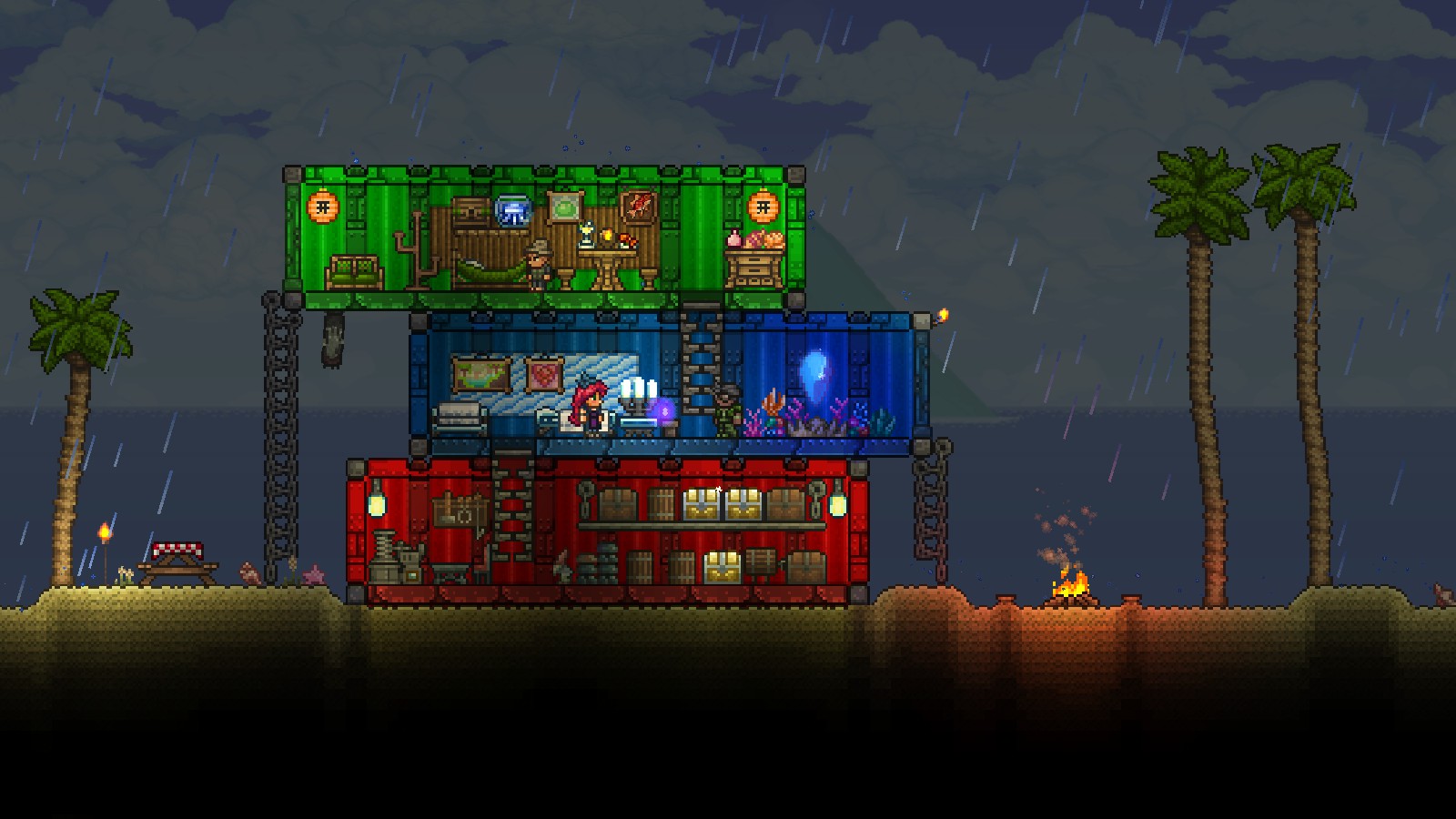 I decided to make something different for my Ocean build. Instead of my