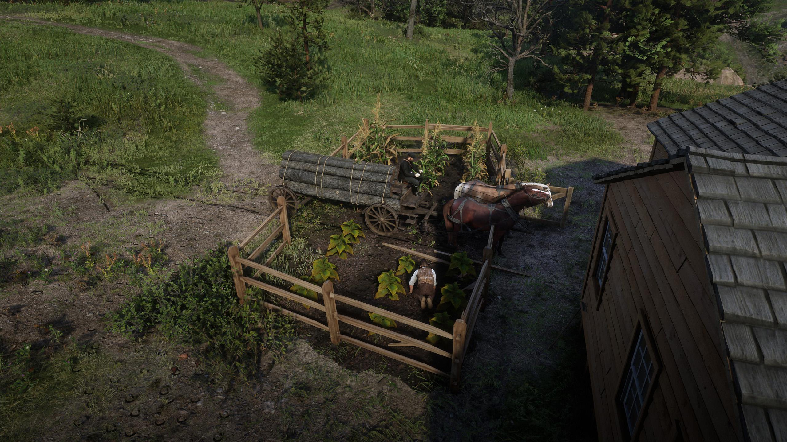 Got a prompt to return a log wagon to Castor's Ridge even though the