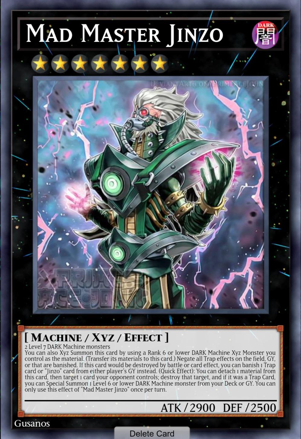 Mad Master Jinzo r/customyugioh