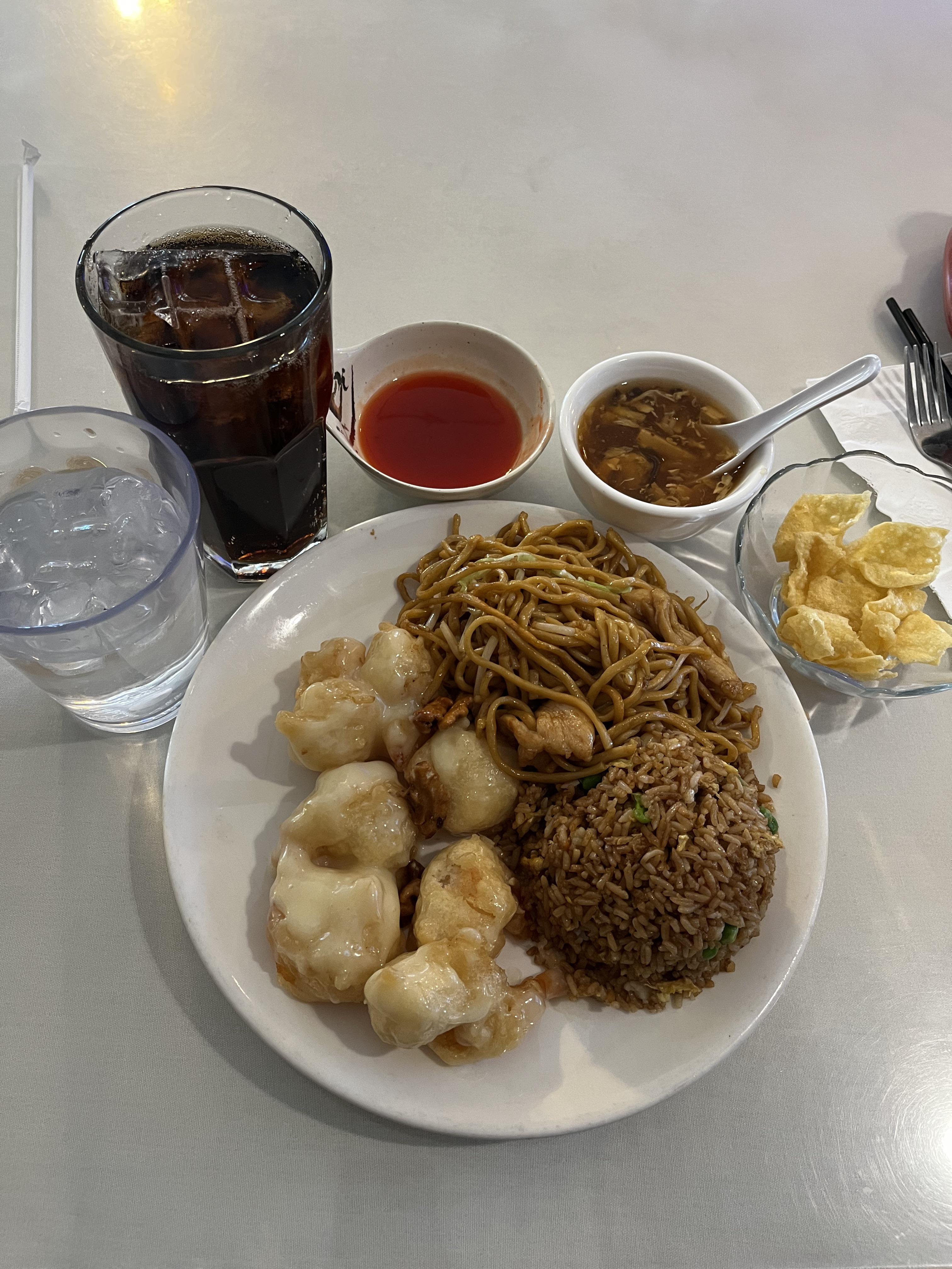 Honey Walnut Shrimp Lunch Special 10 Tea Cup House in Midtown r