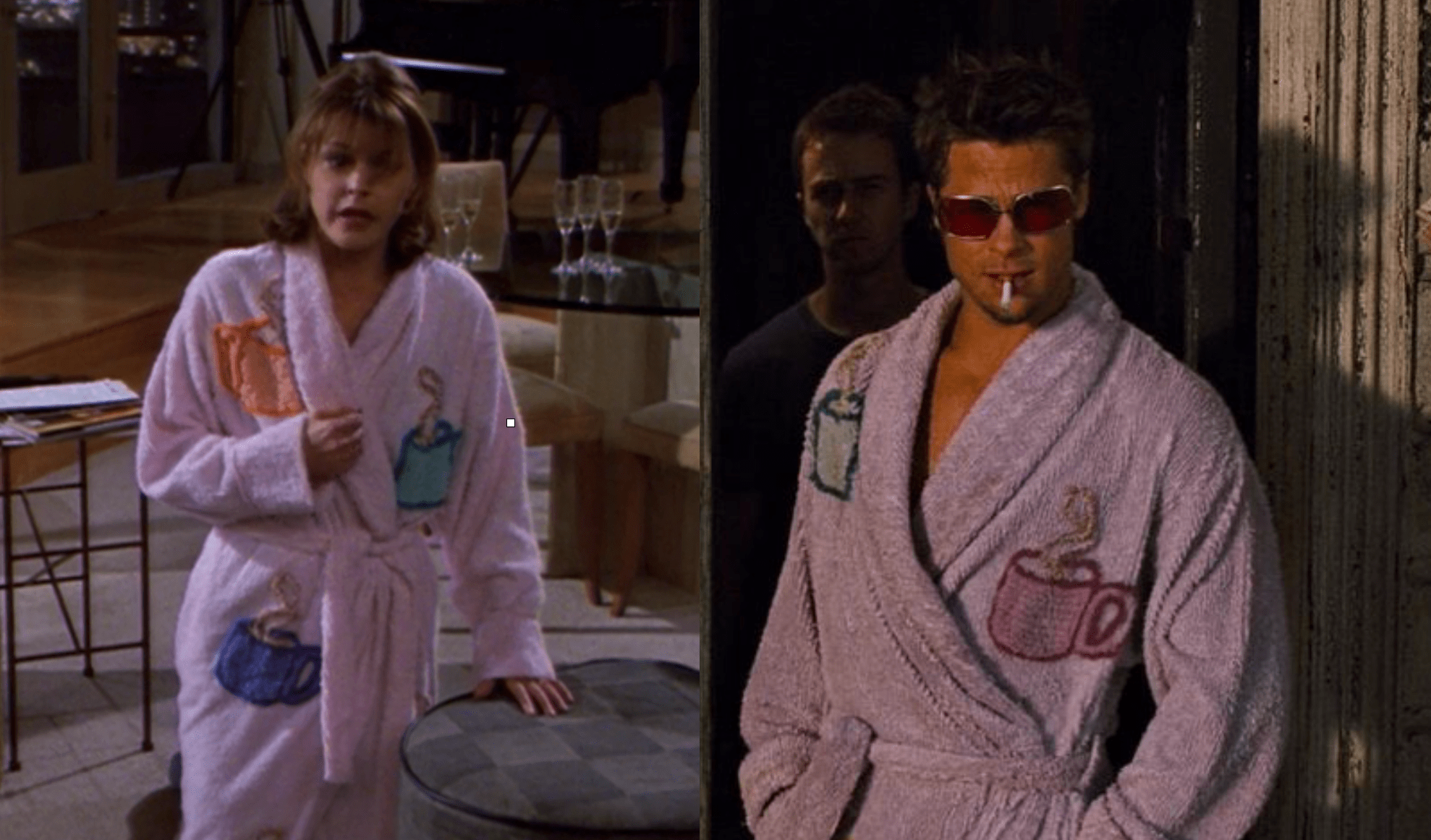 boggieboardcottage Bathrobe Brad Pitt Wore In Fight Club