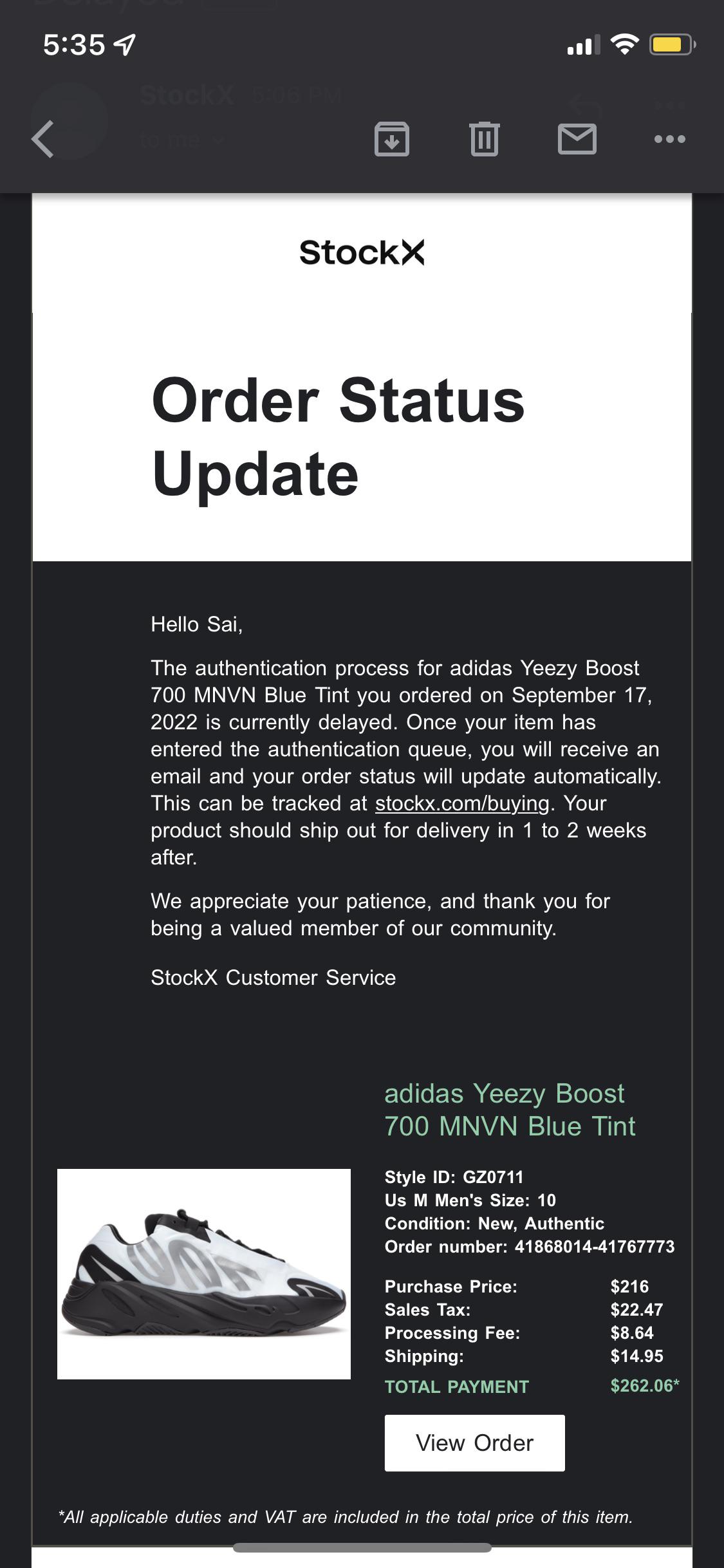 Looks like a lot of people have been getting their products delayed due