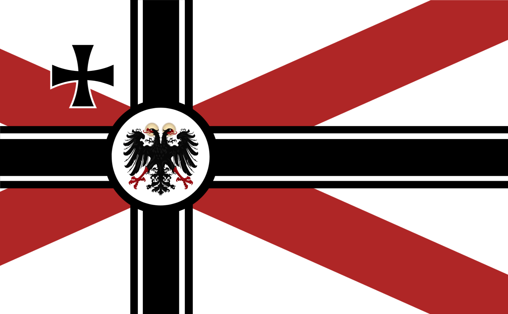 Redesign of the German Empire flag r/vexillology