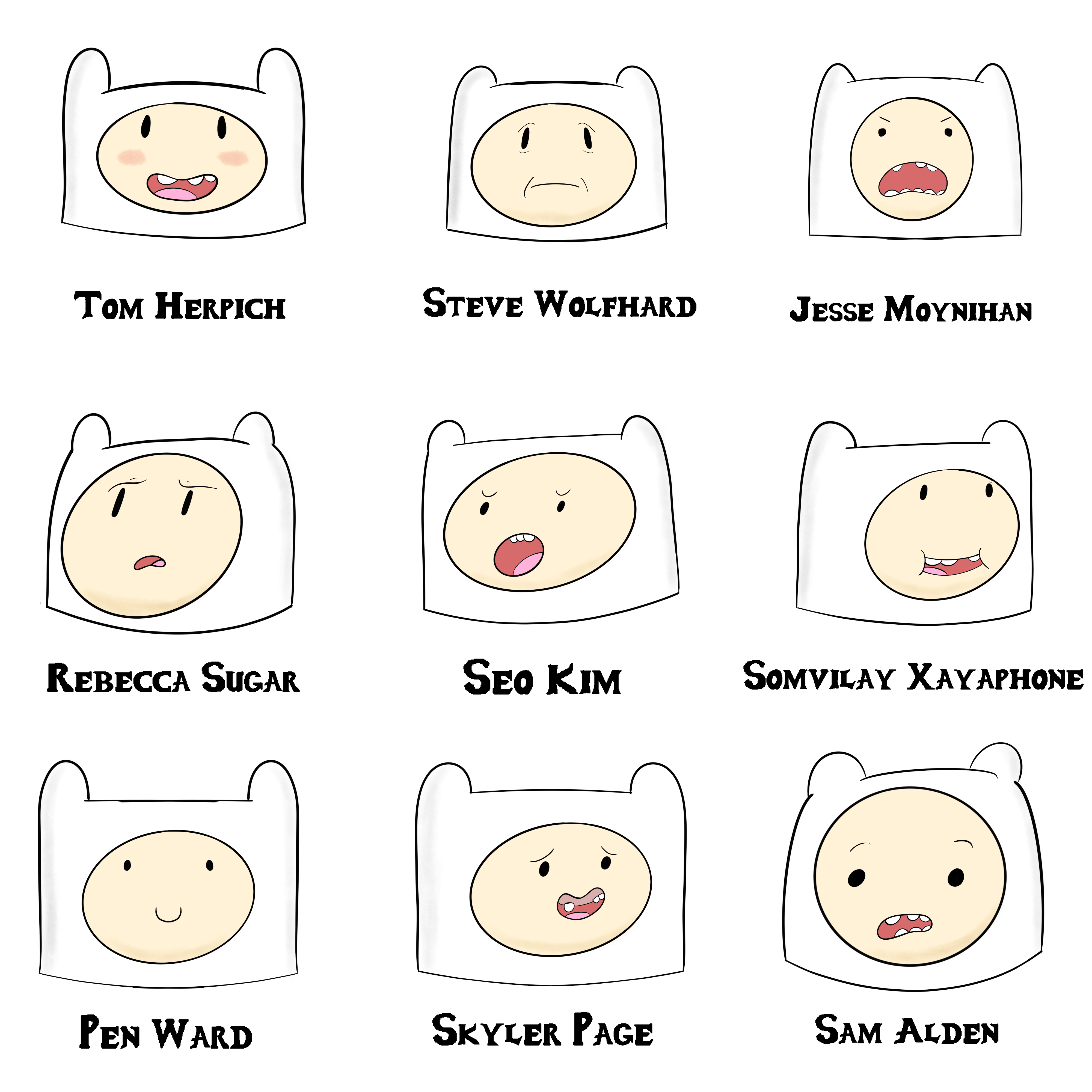 Storyboard Artist Style Guide for Finn Vol. 1 r/adventuretime