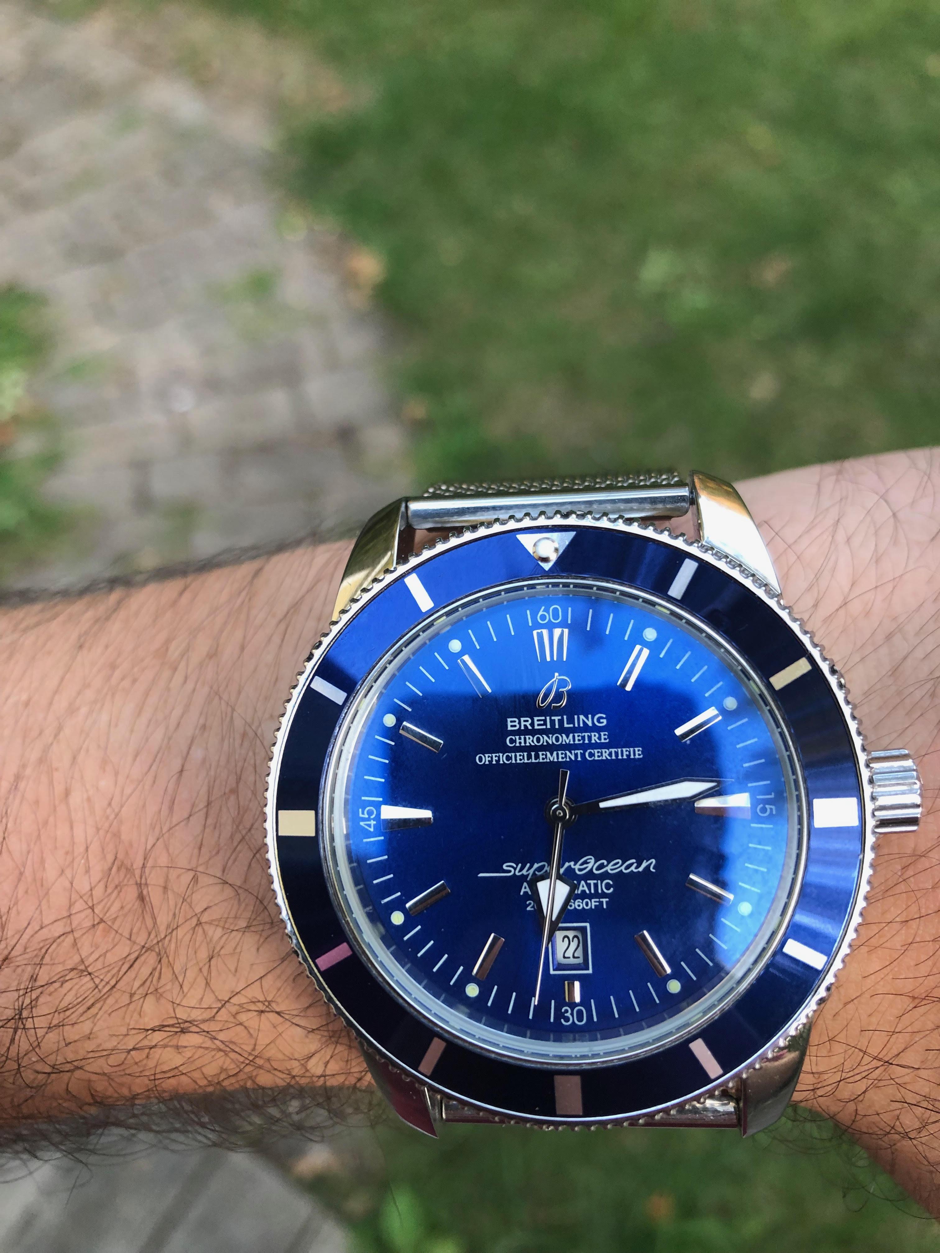 [Genuine VS Fake] Breitling Superocean Heritage 2 r/Watches
