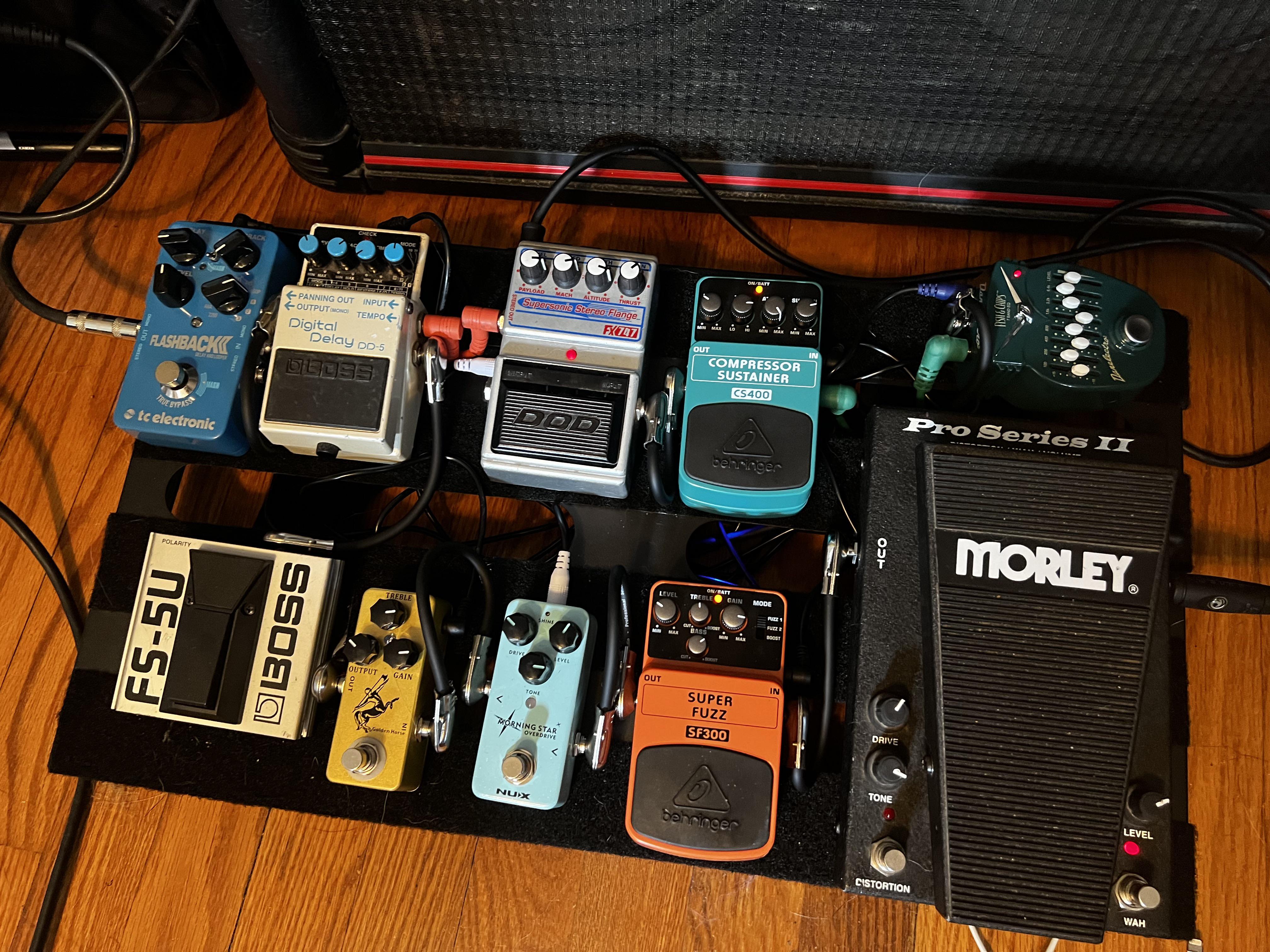First Pedalboard Update r/guitarpedals