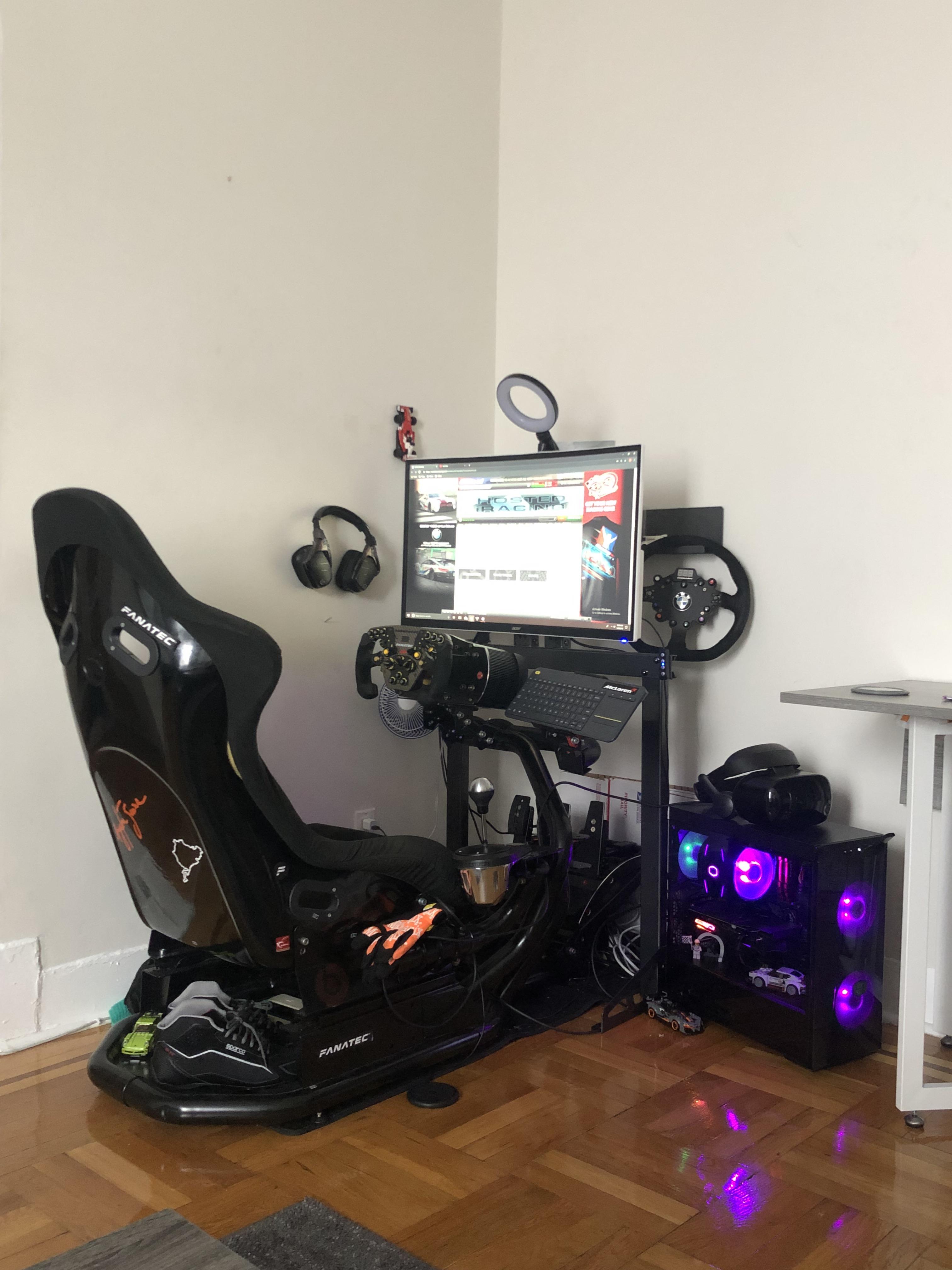 anybody have any solutions for my cable management around my rig? r