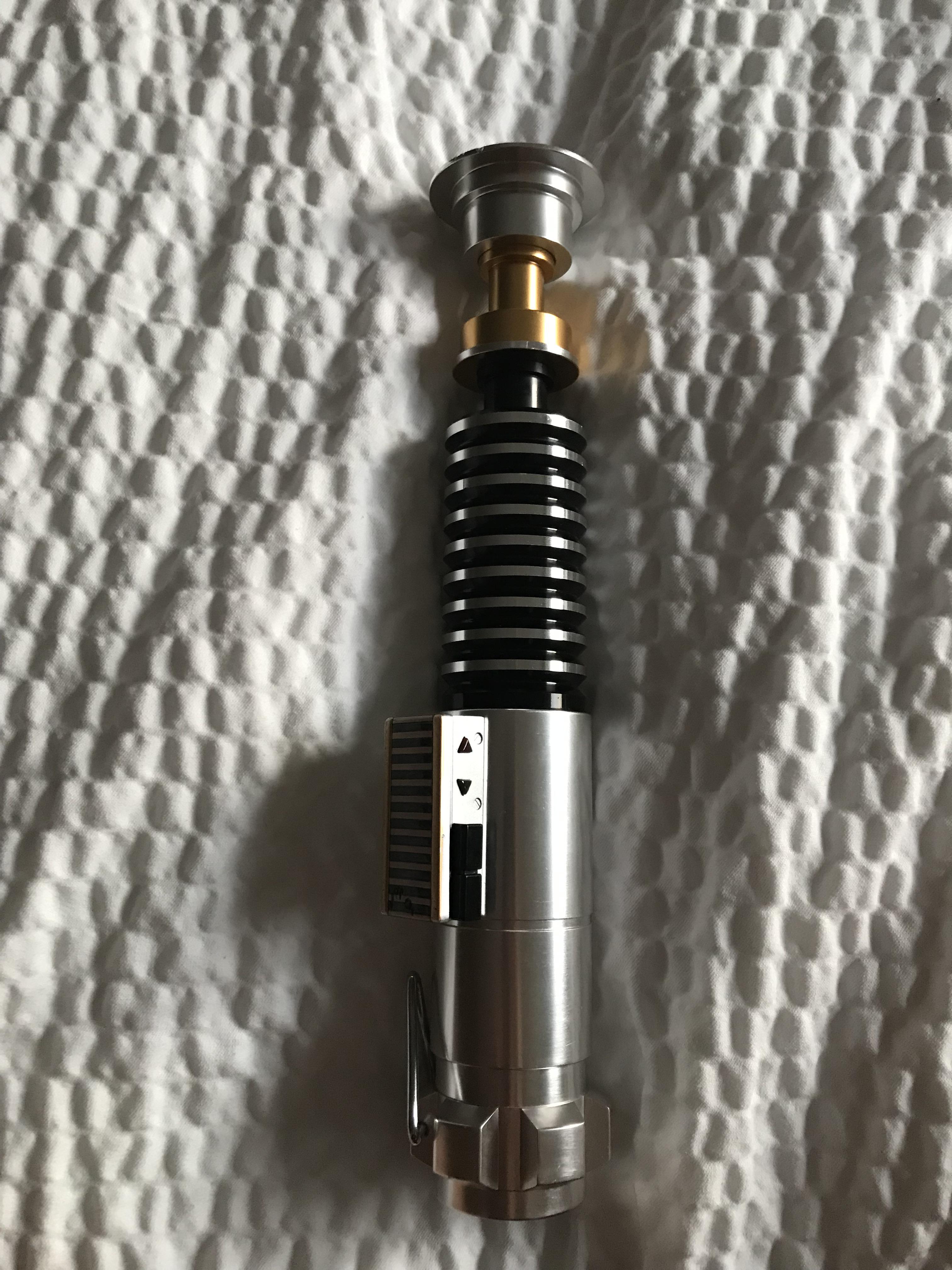 Just got this baby from Galaxy’s Edge lightsabers