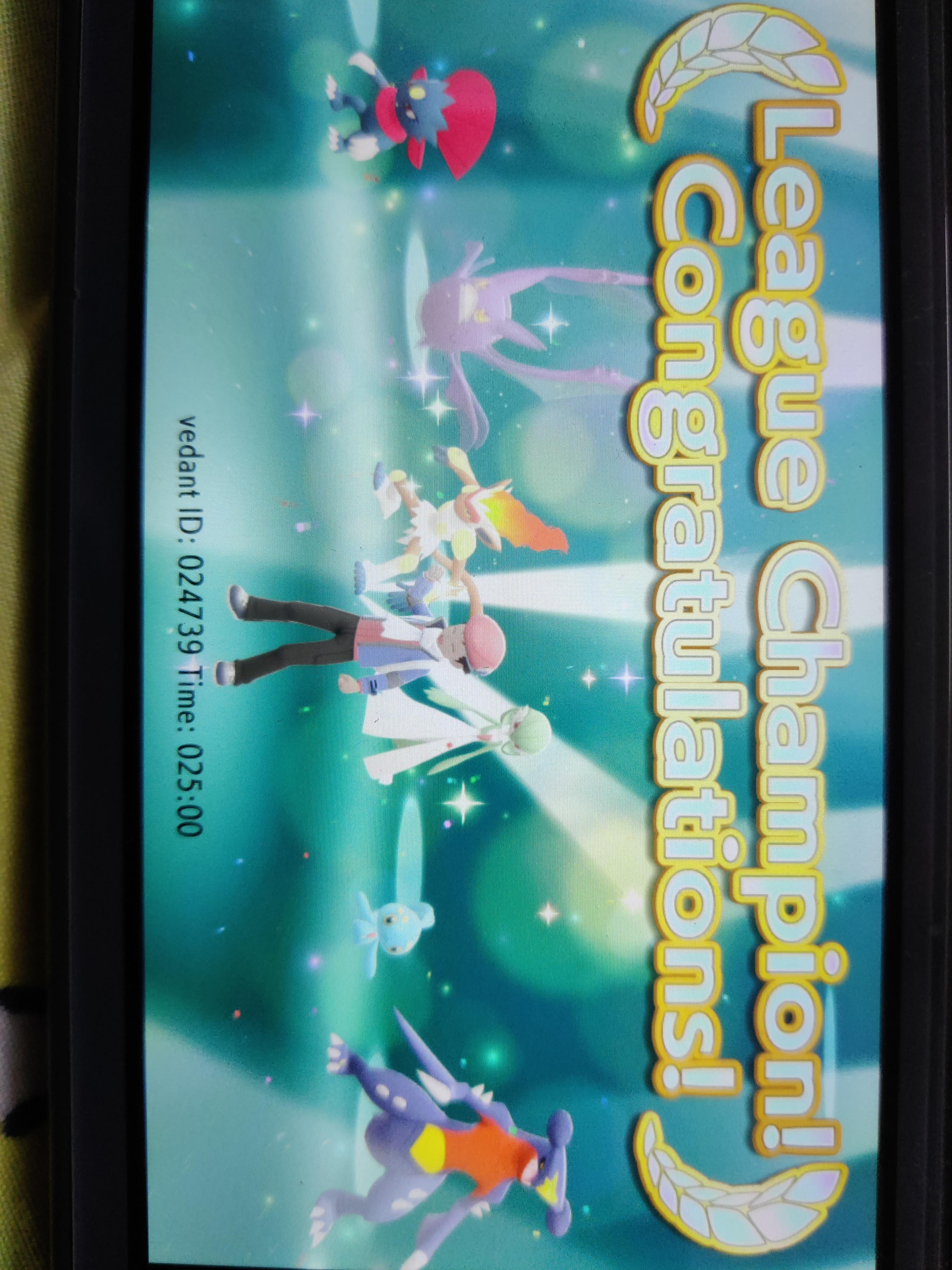 MY Brilliant Diamond team, just finished the main story r/Pokemon_BDSP