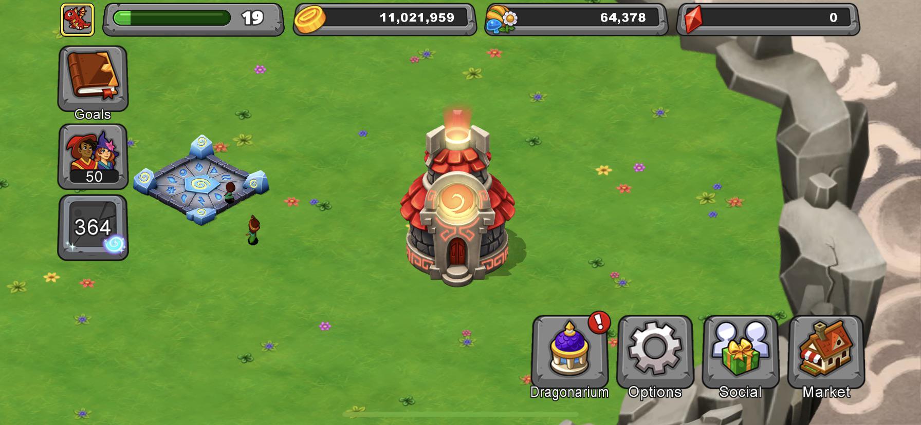 I got a twilight tower on my new account! Finally, I was grinding so