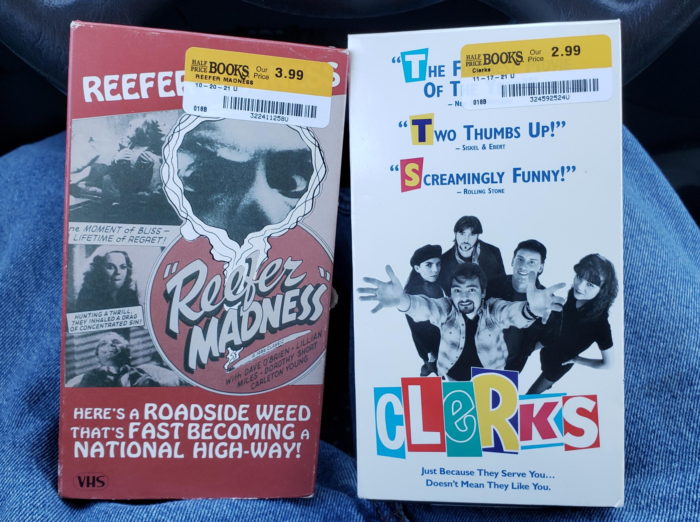 Scored at Half Price Books today r/VHS